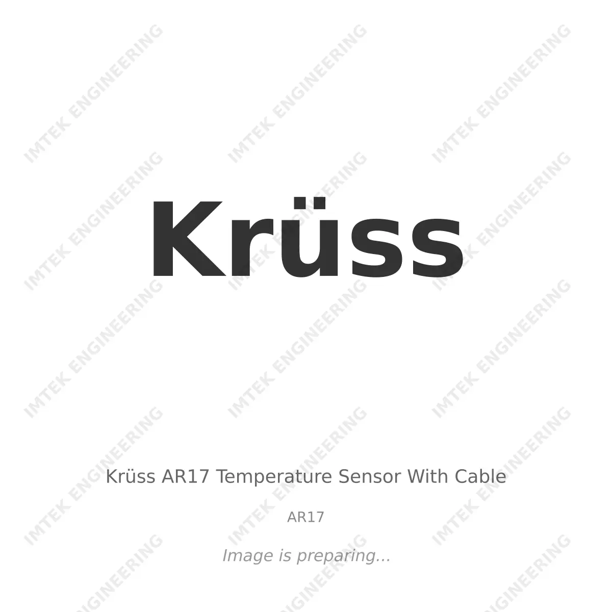 Krüss Kruss AR17 Temperature Sensor With Cable - AR17