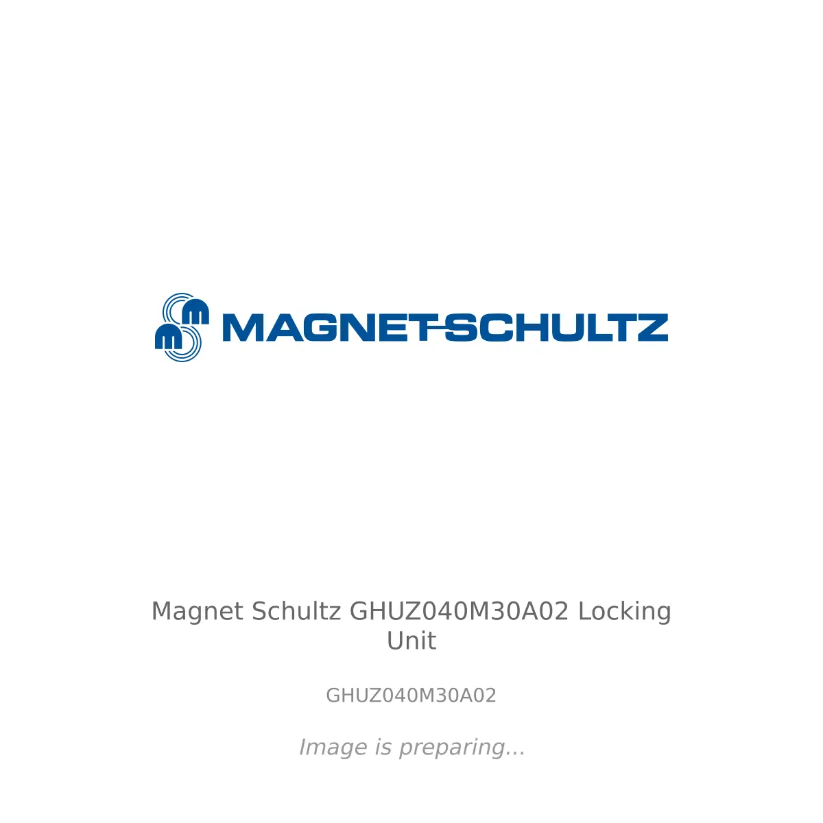 Magnet-Schultz Magnet Schultz GHUZ040M30A02 Locking Unit - GHUZ040M30A02