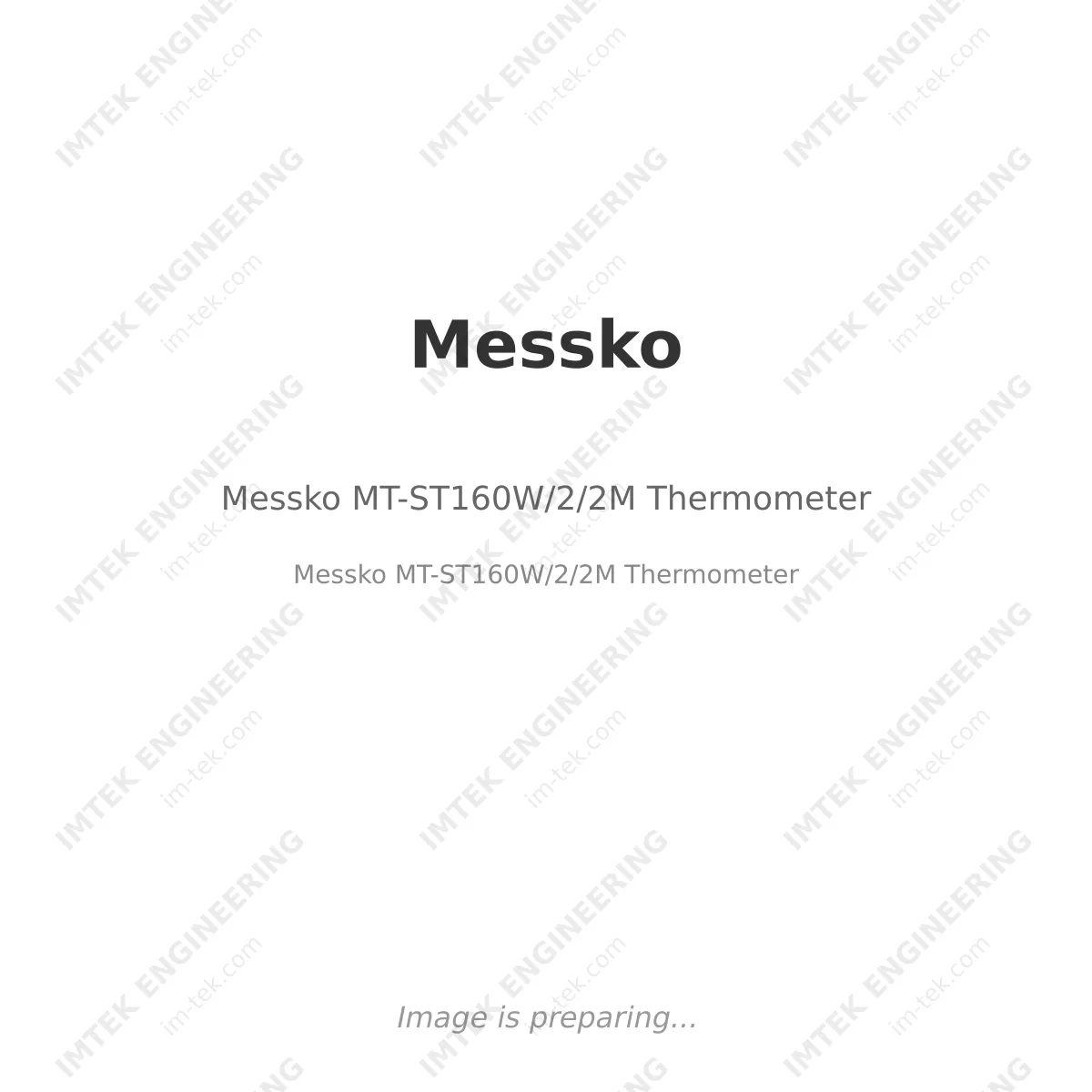 Messko Messko MT-ST160W/2/2M Thermometer - Messko MT-ST160W/2/2M Thermometer