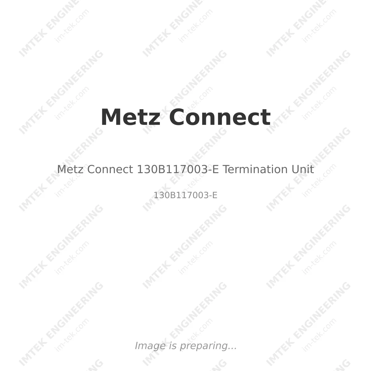 Metz Connect Metz Connect 130B117003-E Termination Unit - 130B117003-E