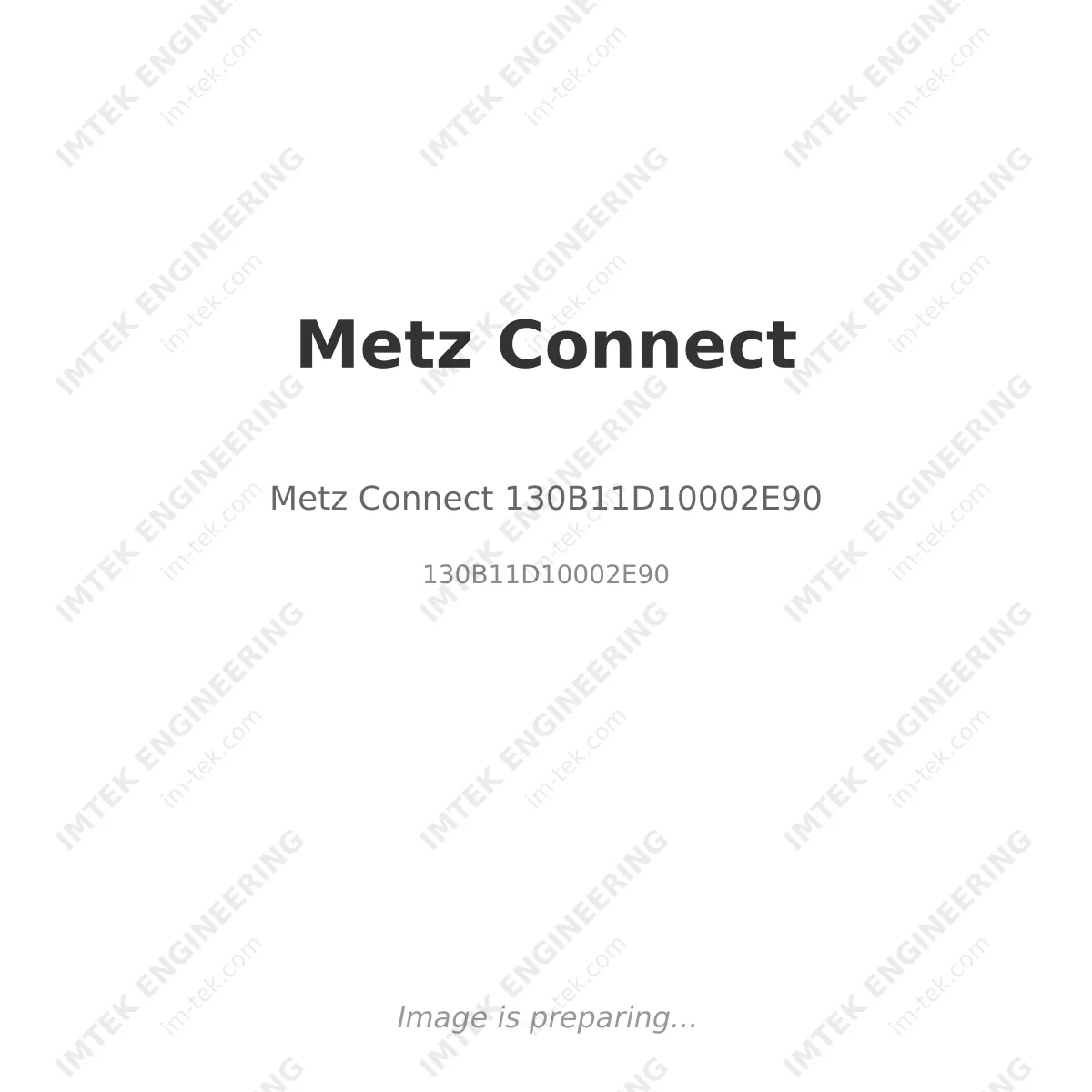 Metz Connect Metz Connect 130B11D10002E90 - 130B11D10002E90