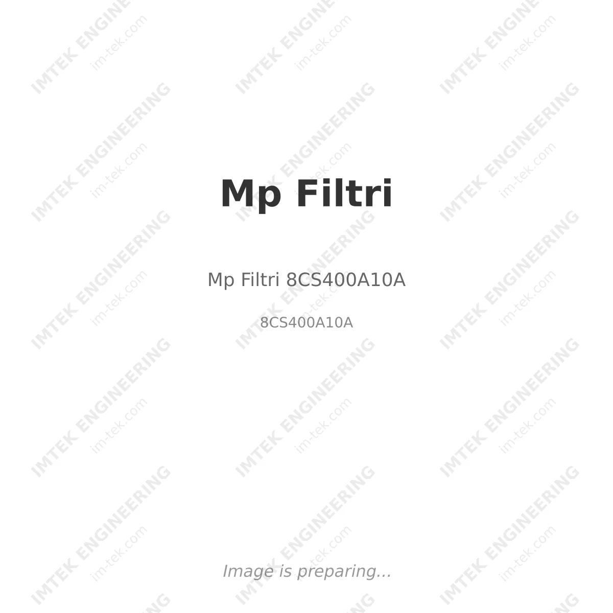 Mp Filtri Mp Filtri 8CS400A10A - 8CS400A10A