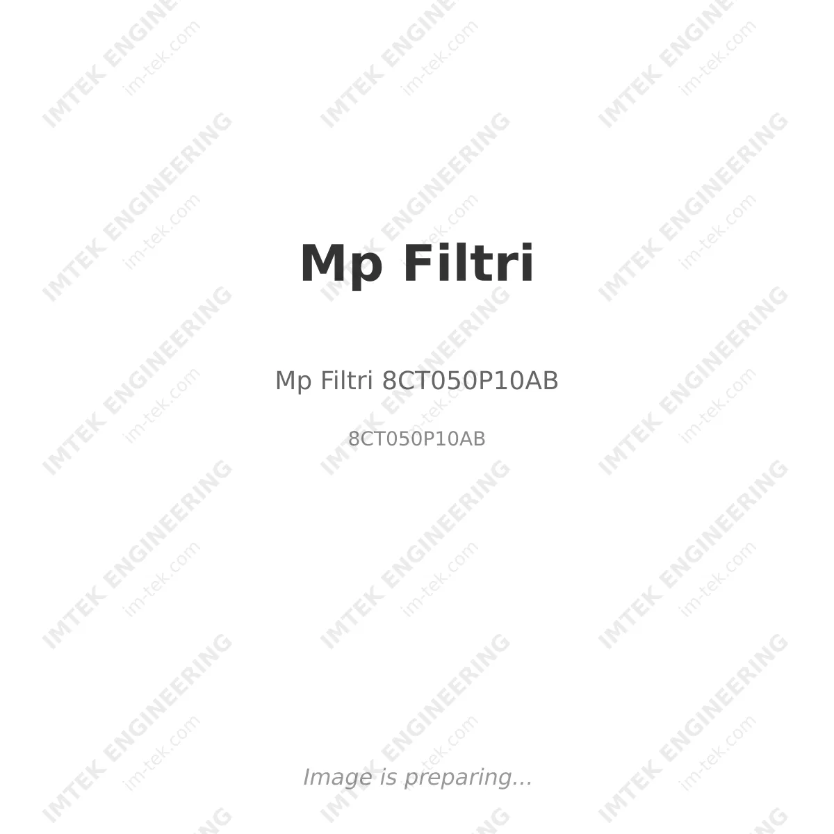 Mp Filtri Mp Filtri 8CT050P10AB - 8CT050P10AB