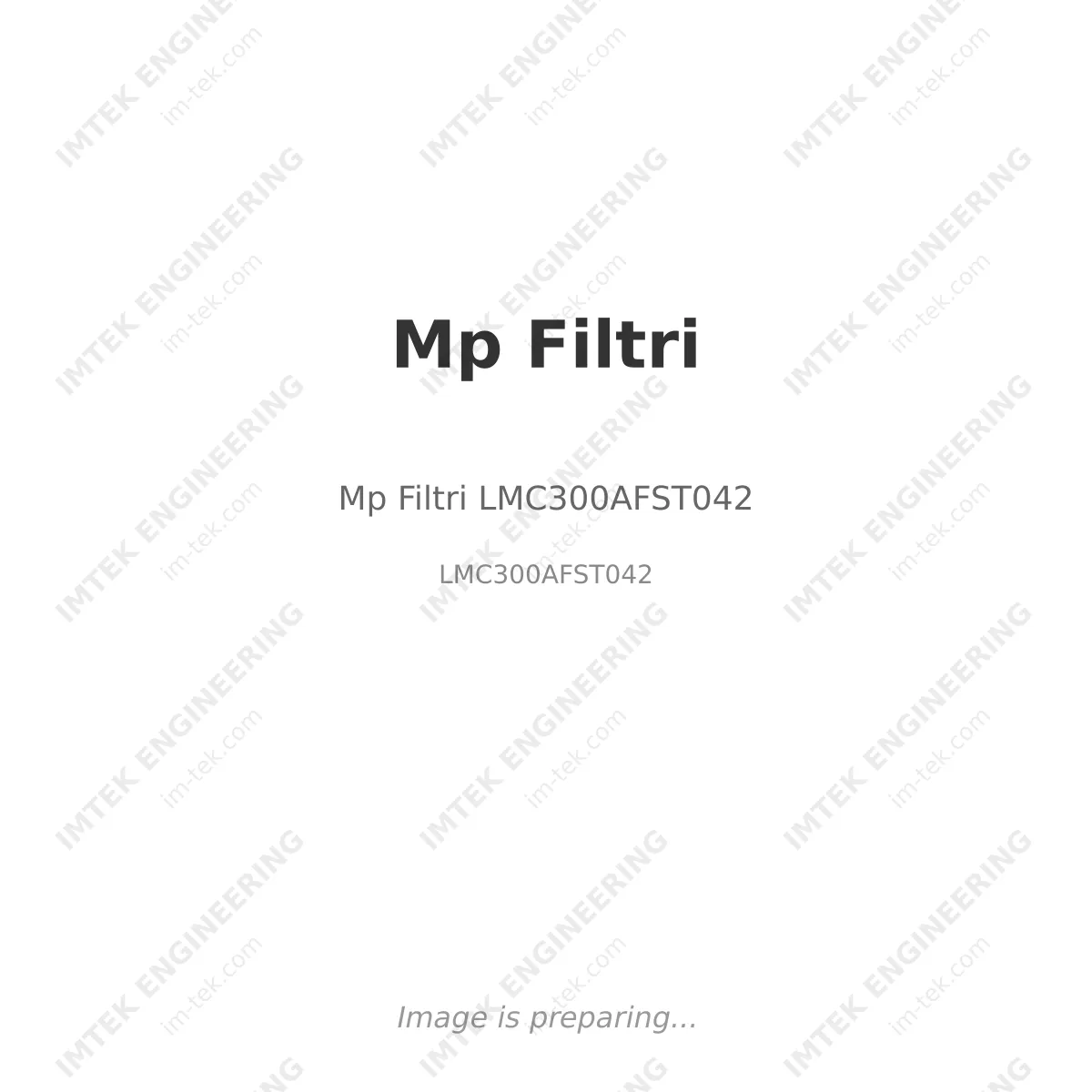 Mp Filtri Mp Filtri LMC300AFST042 - LMC300AFST042