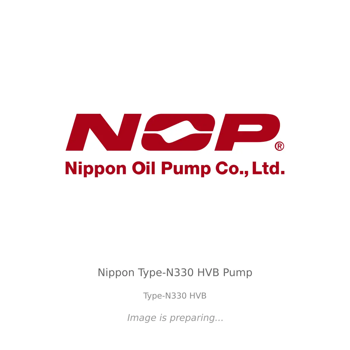Nippon Nippon Type-N330 HVB Pump - Type-N330 HVB