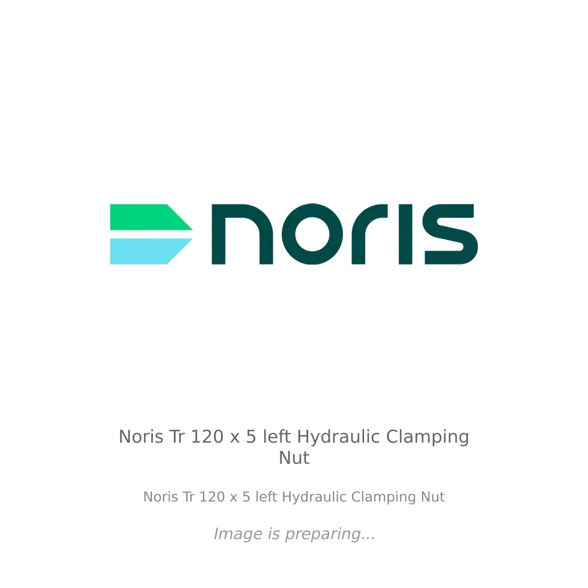 Noris - Noris Tr 120 x 5 left Hydraulic Clamping Nut Noris Noris Tr 120 x 5 left Hydraulic Clamping Nut - Noris Tr 120 x 5 left Hydraulic Clamping Nut