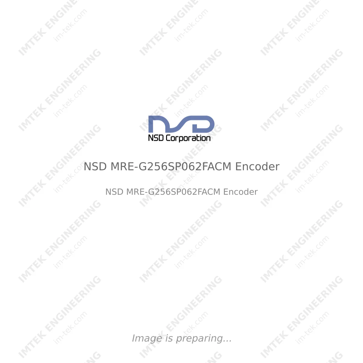 NSD NSD MRE-G256SP062FACM Encoder - NSD MRE-G256SP062FACM Encoder