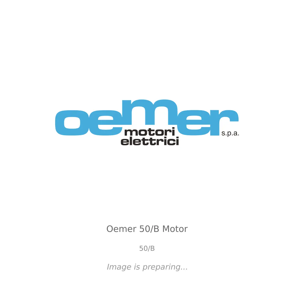 Oemer Oemer 50/B Motor - 50/B