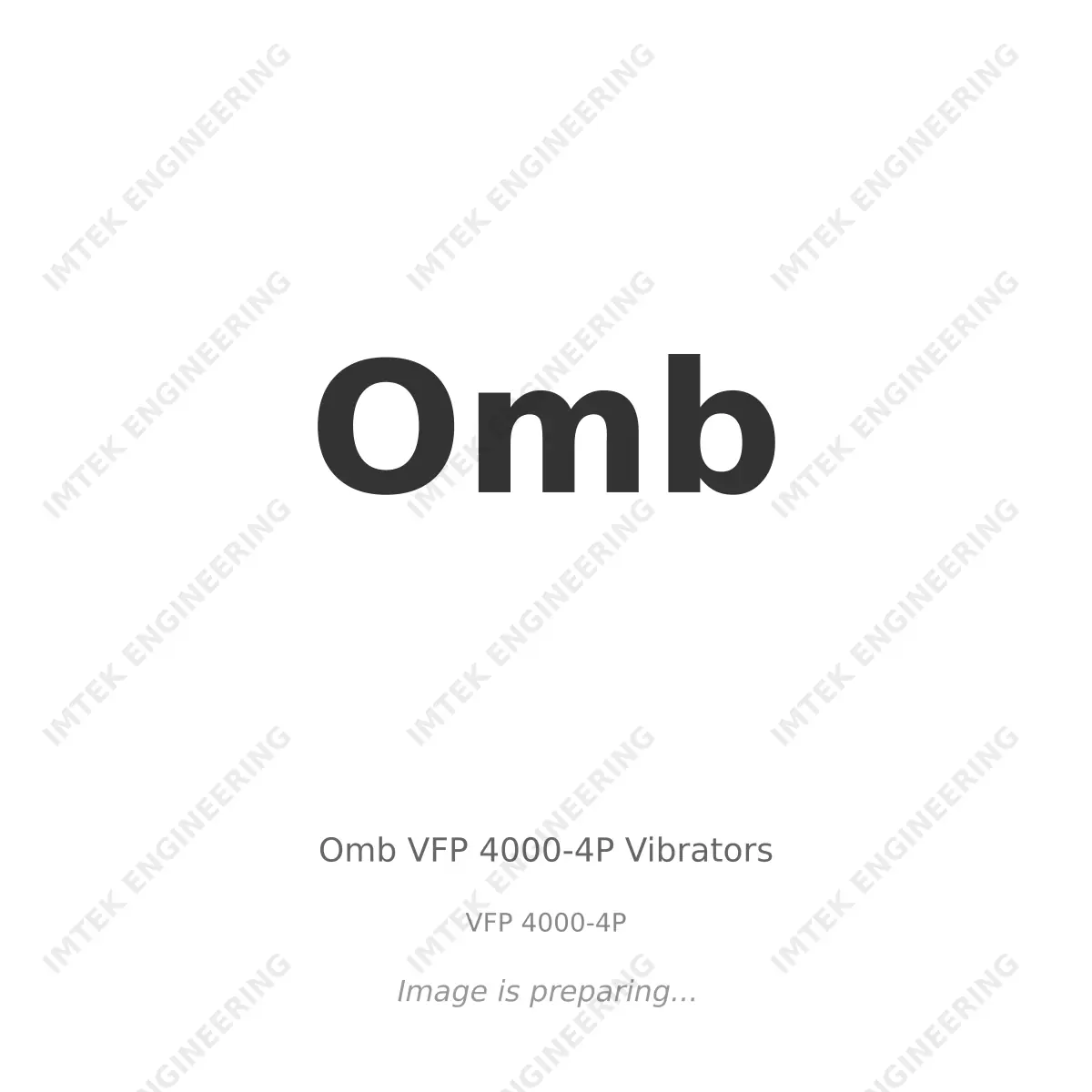 Omb - Omb VFP 4000-4P Vibrators Omb Omb VFP 4000-4P Vibrators - VFP 4000-4P
