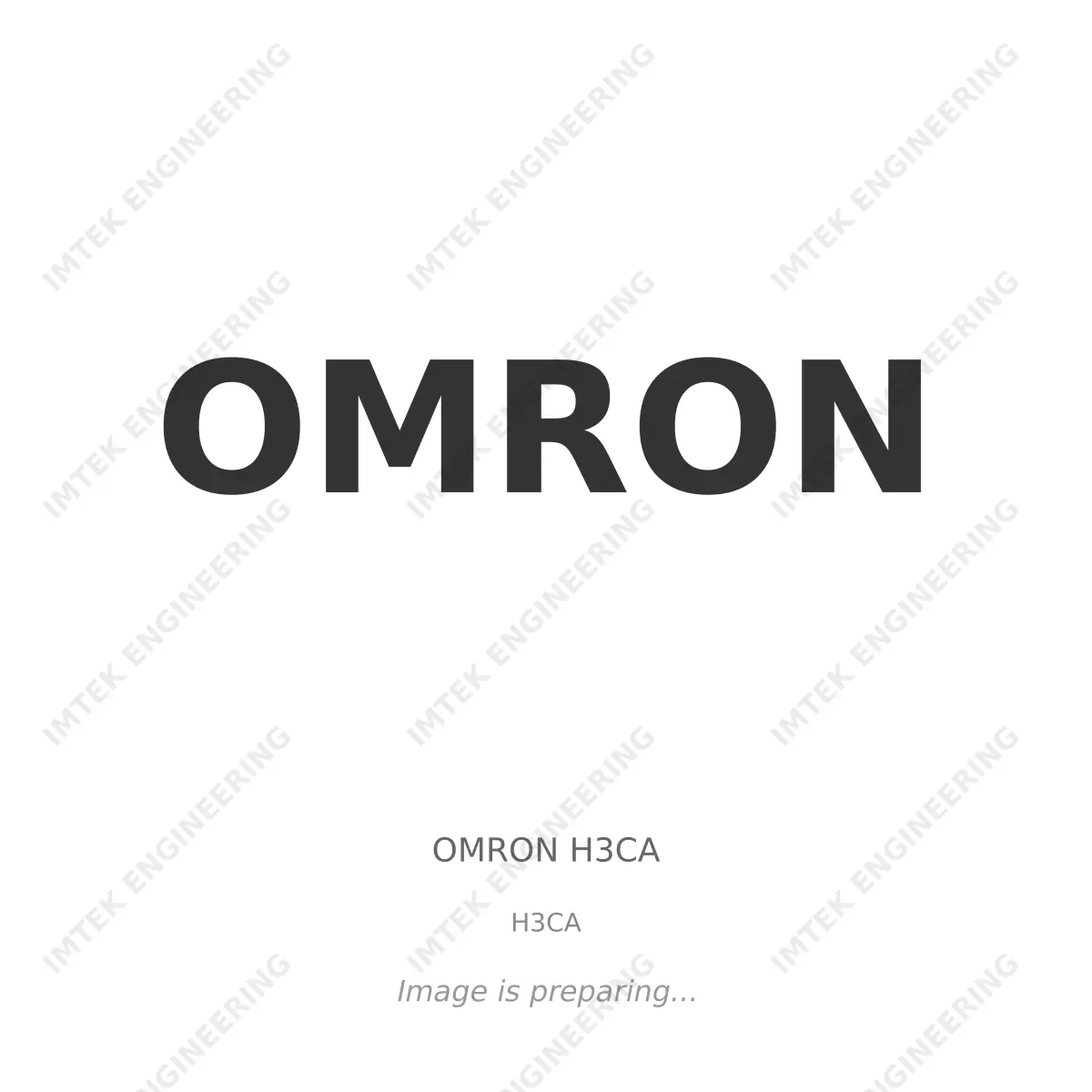OMRON - OMRON H3CA OMRON OMRON H3CA - H3CA