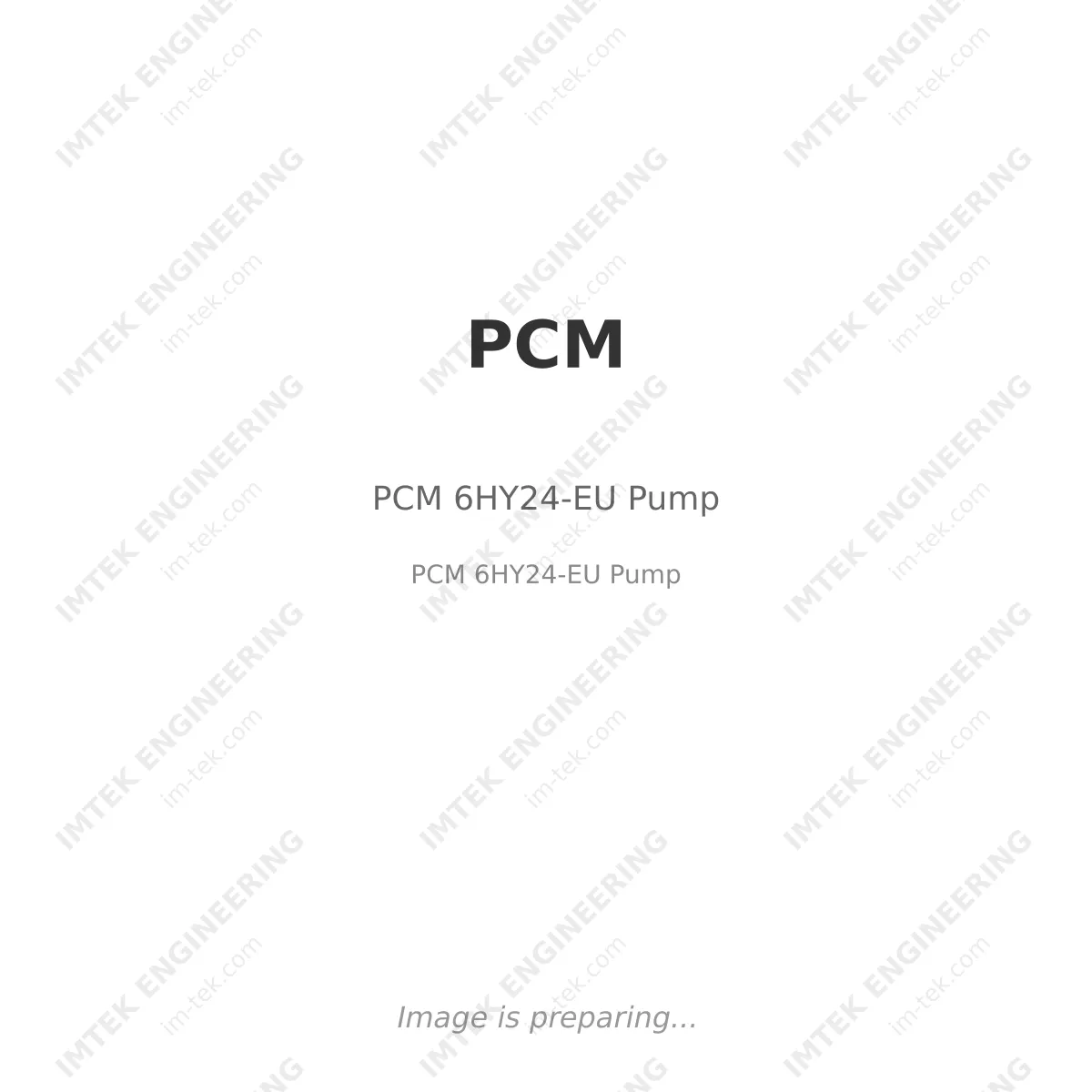 PCM PCM 6HY24-EU Pump - PCM 6HY24-EU Pump