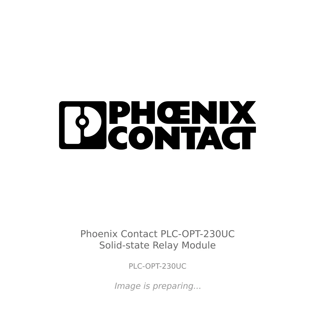 Phoenix Contact Phoenix Contact PLC-OPT-230UC Solid-state Relay Module - PLC-OPT-230UC