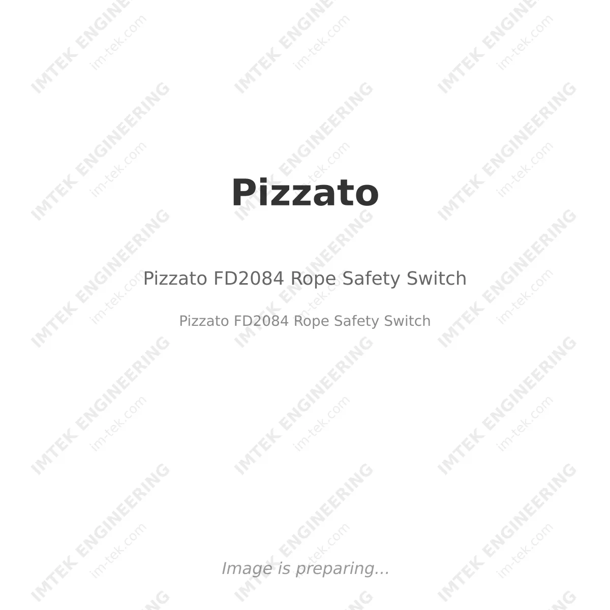 Pizzato Pizzato FD2084 Rope Safety Switch - Pizzato FD2084 Rope Safety Switch