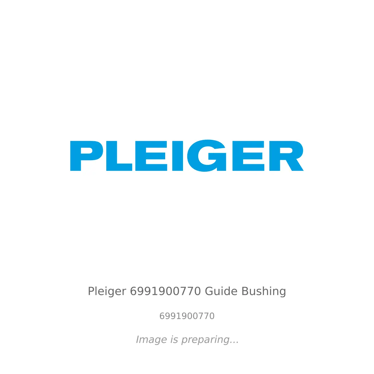 Pleiger Pleiger 6991900770 Guide Bushing - 6991900770