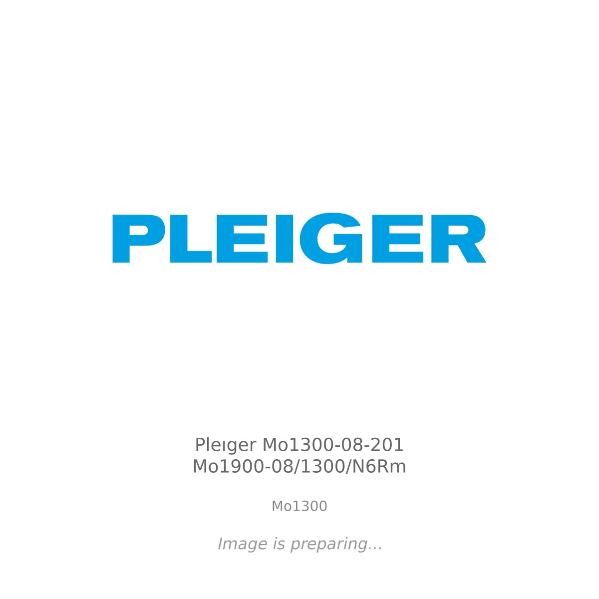 Pleiger - Pleiger Mo1300-08-201 Mo1900-08/1300/N6Rm Pleiger Pleiger Mo1300-08-201 Mo1900-08/1300/N6Rm - Mo1300