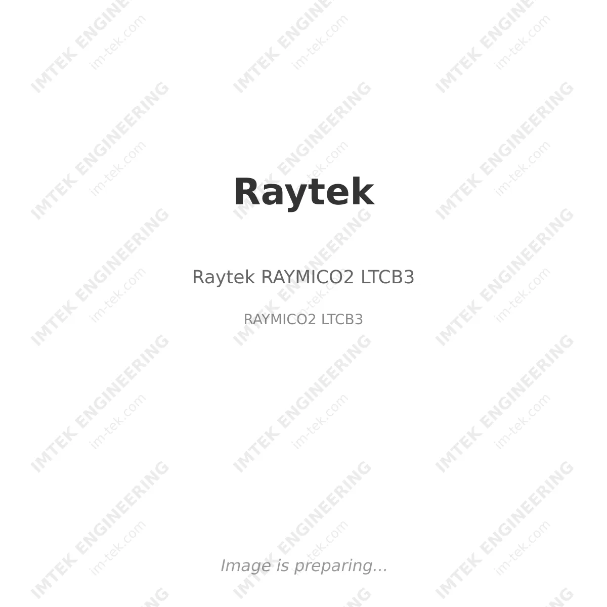 Raytek Raytek RAYMICO2 LTCB3 - RAYMICO2 LTCB3