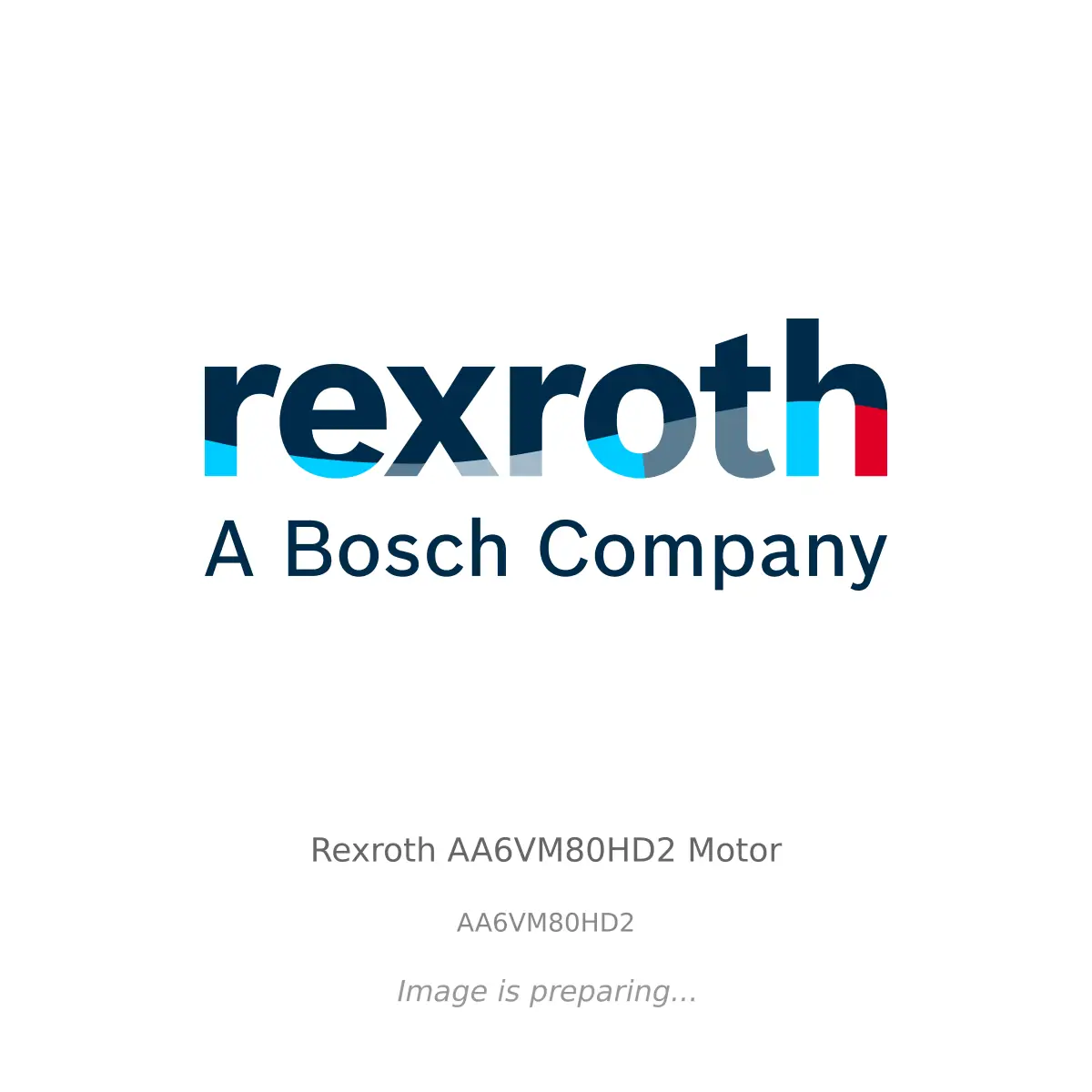 Rexroth Rexroth AA6VM80HD2 Motor - AA6VM80HD2