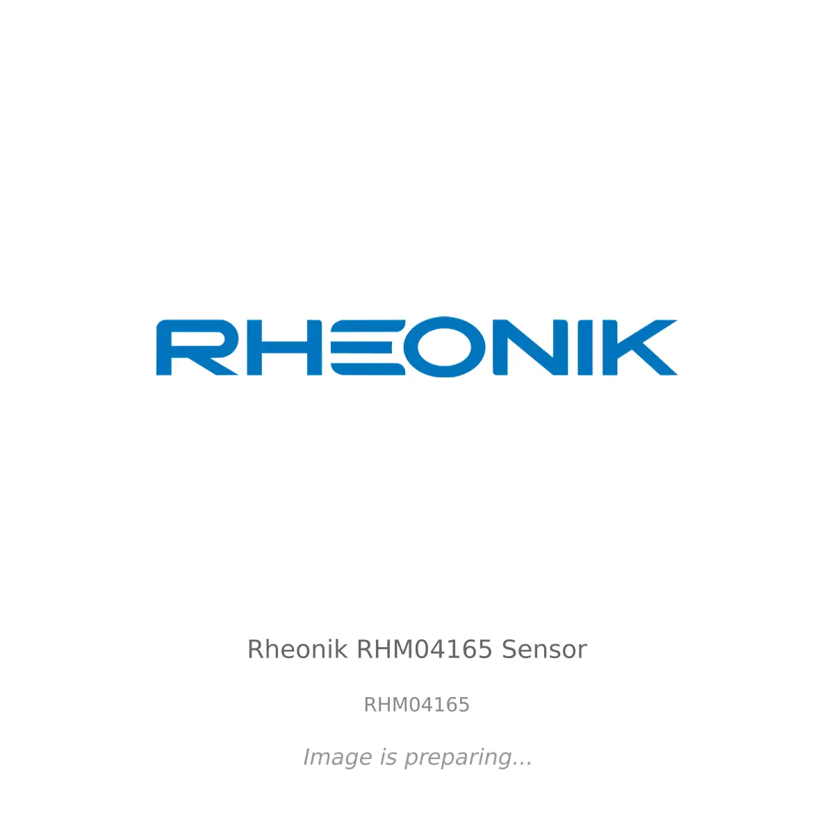 Rheonik Rheonik RHM04165 Sensor - RHM04165