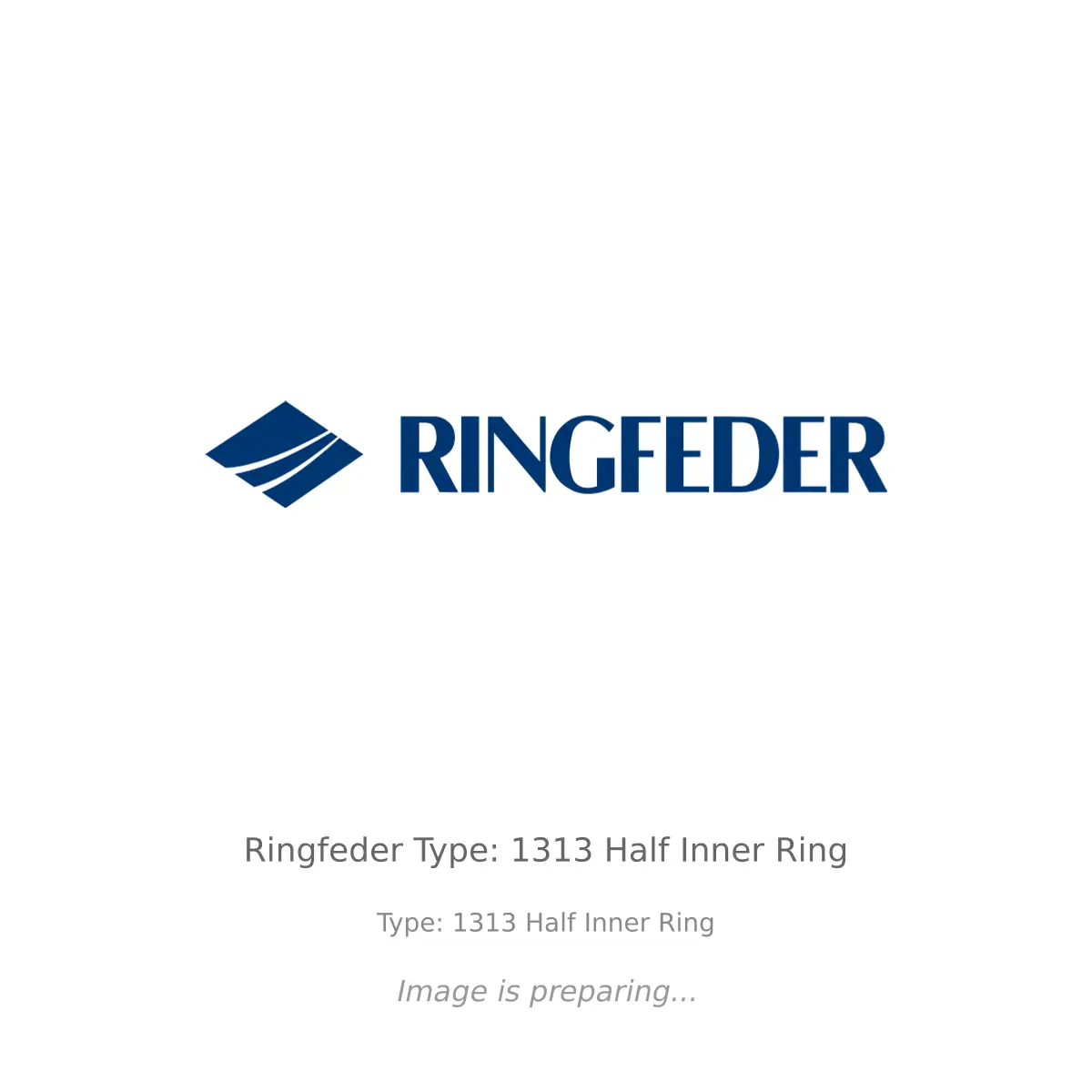 Ringfeder Ringfeder Type: 1313 Half Inner Ring - Type: 1313  Half Inner Ring