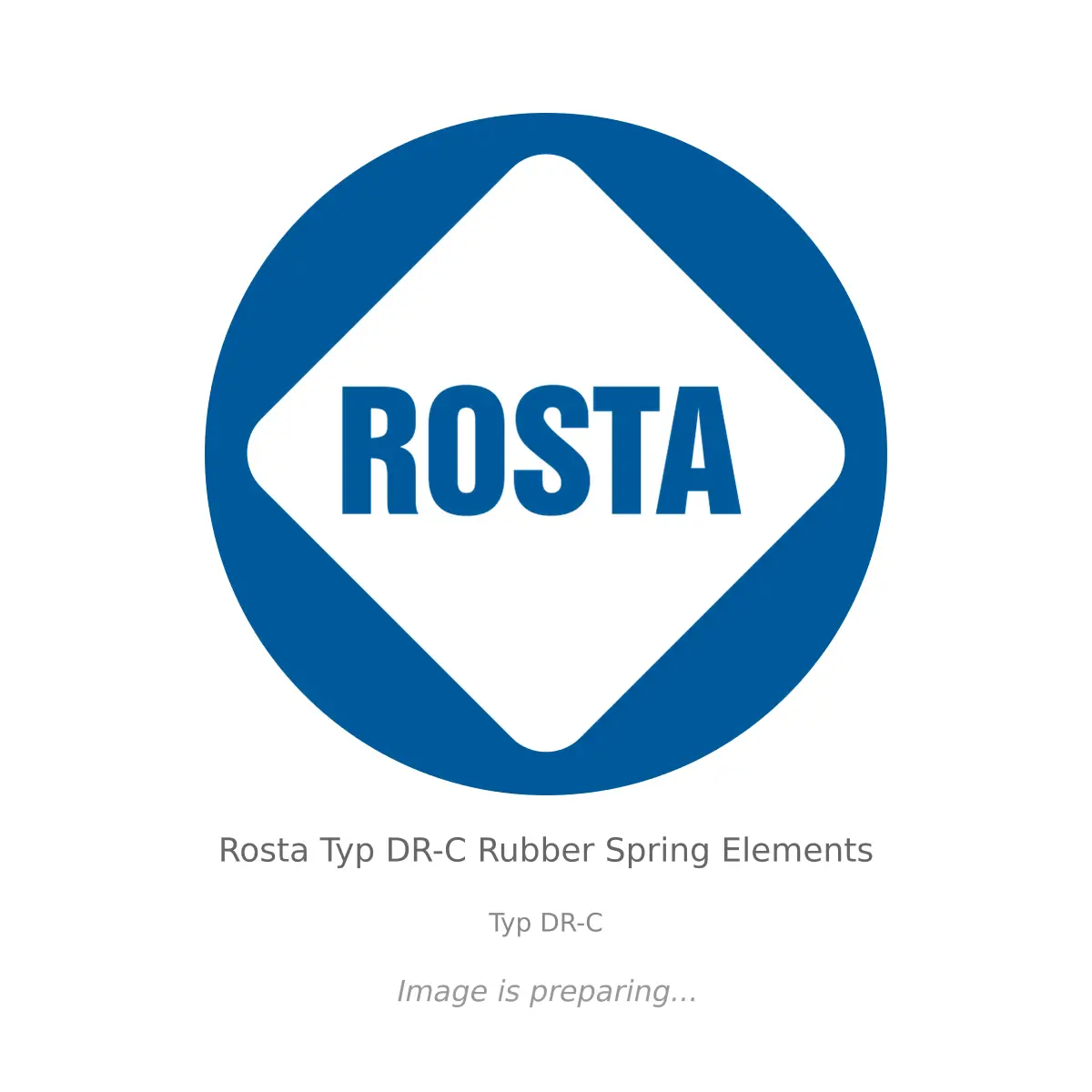 Rosta - Rosta Typ DR-C Rubber Spring Elements Rosta Rosta Typ DR-C Rubber Spring Elements - Typ DR-C