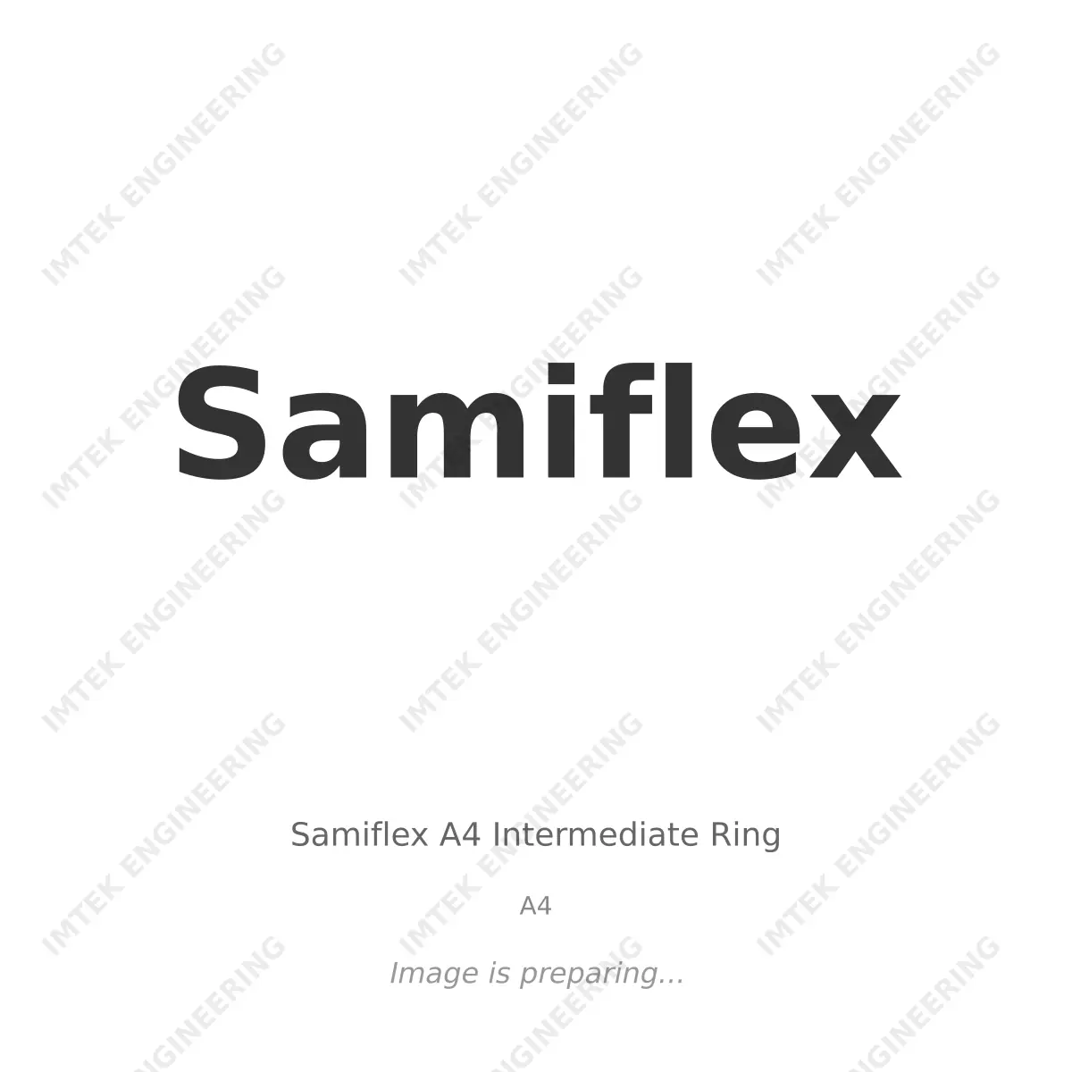 Samiflex - Samiflex A4 Intermediate Ring Samiflex Samiflex A4 Intermediate Ring - A4
