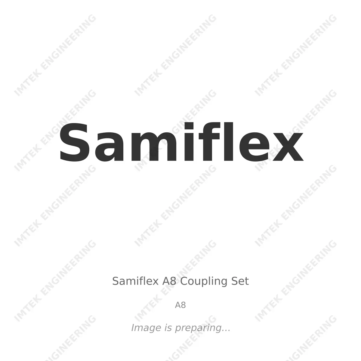 Samiflex Samiflex A8 Coupling Set - A8