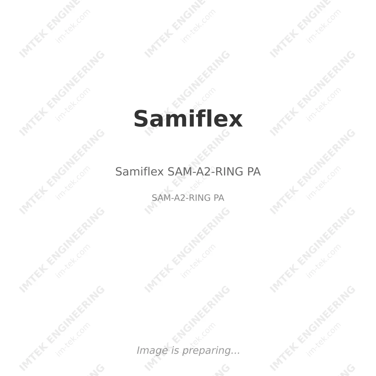 Samiflex Samiflex SAM-A2-RING PA - SAM-A2-RING PA