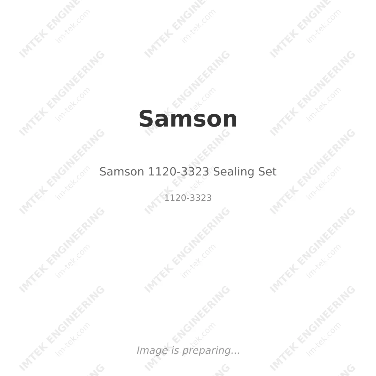 Samson Samson 1120-3323 Sealing Set - 1120-3323