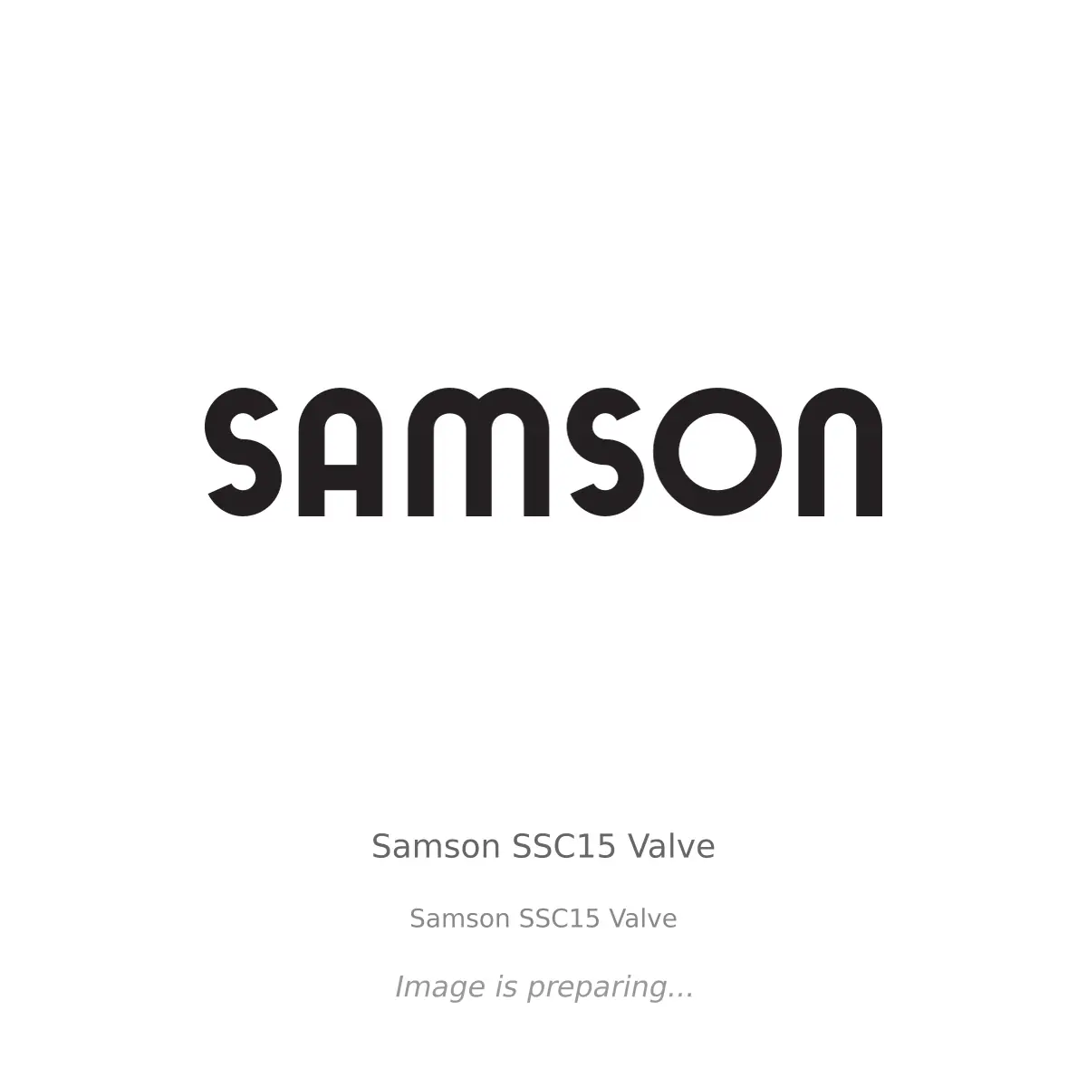 Samson Samson SSC15 Valve - Samson SSC15 Valve