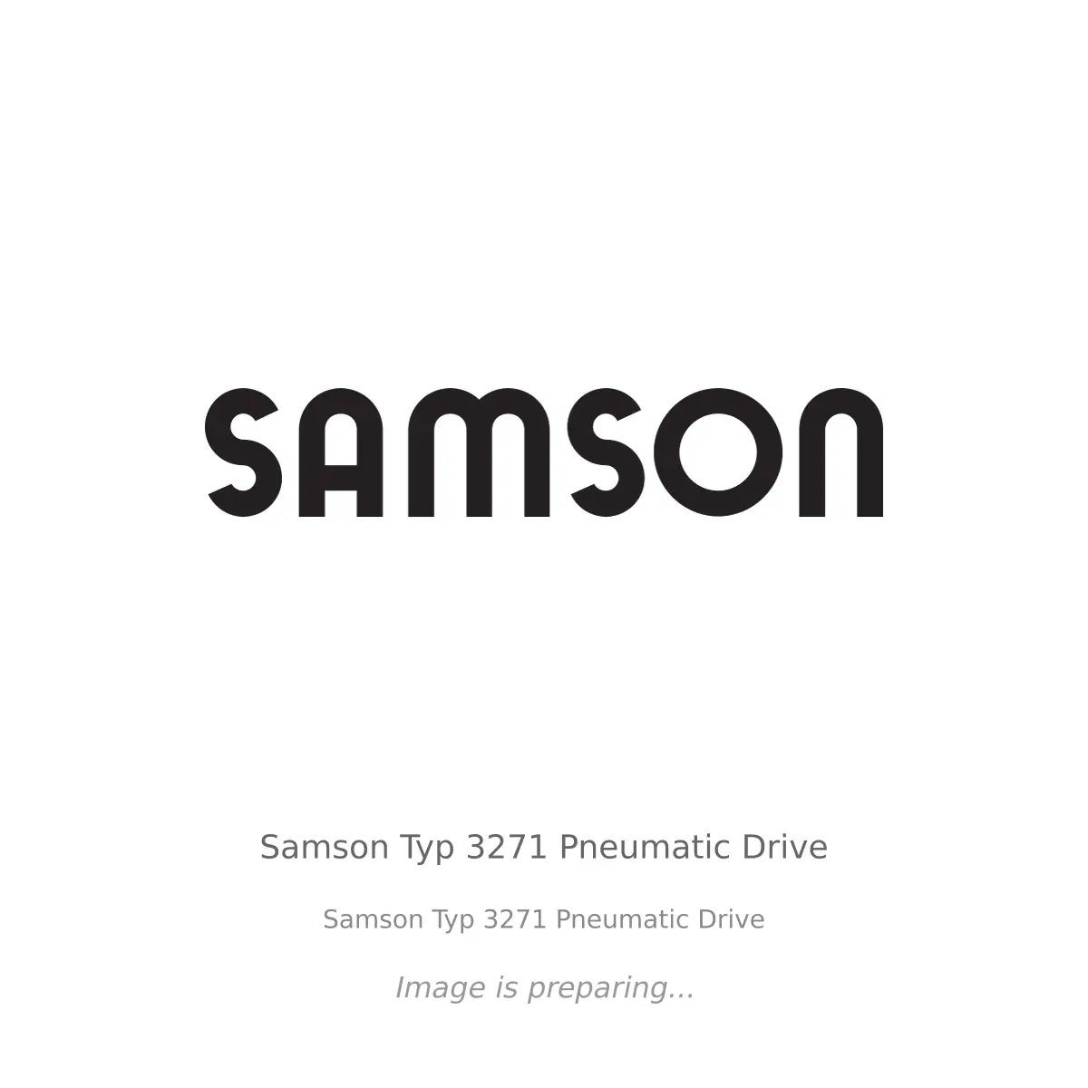 Samson Samson Typ 3271 Pneumatic Drive - Samson Typ 3271 Pneumatic Drive