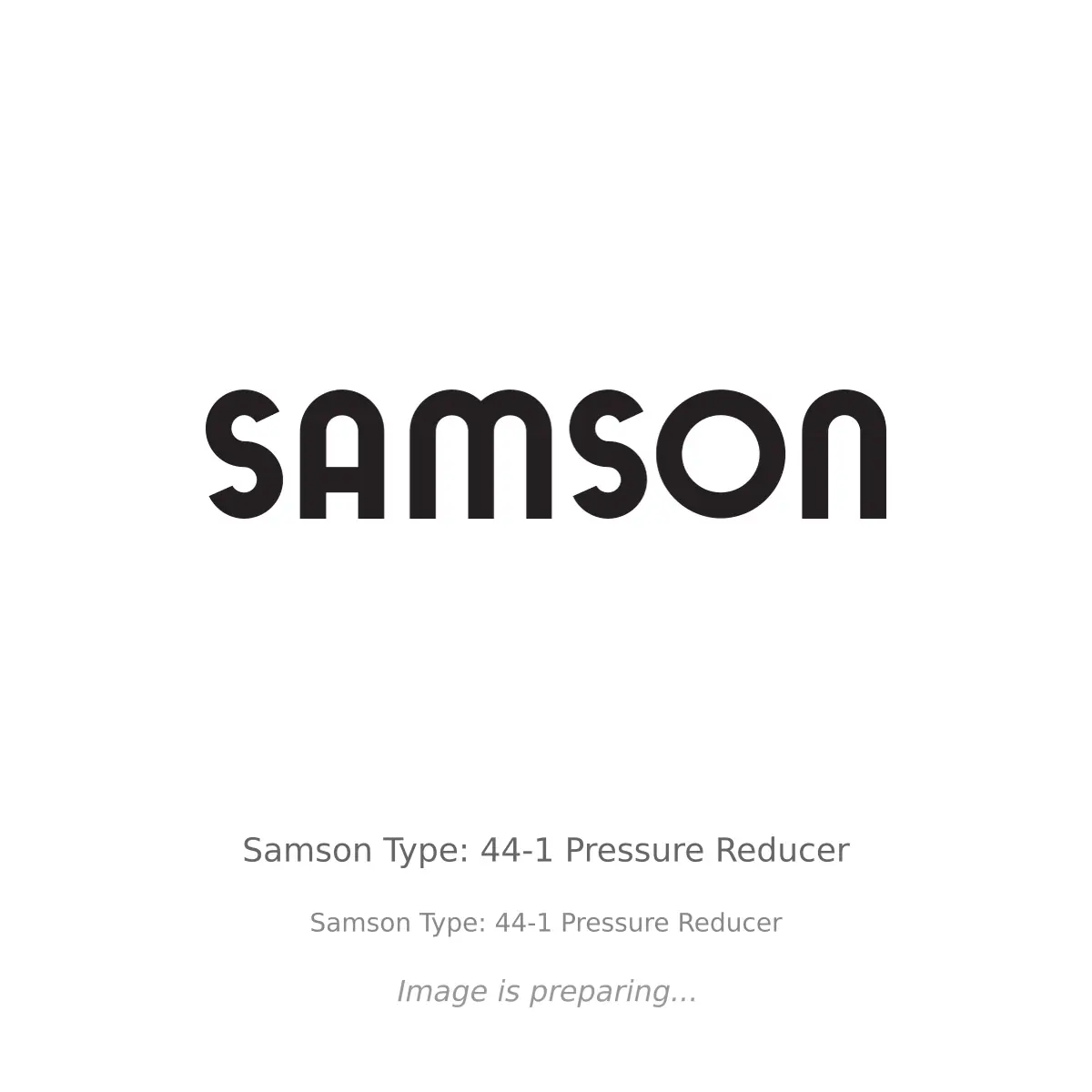 Samson Samson Type: 44-1 Pressure Reducer - Samson Type: 44-1 Pressure Reducer