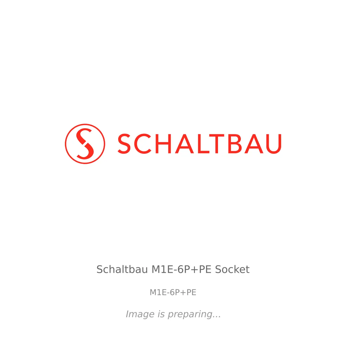 Schaltbau Schaltbau M1E-6P+PE Socket - M1E-6P+PE