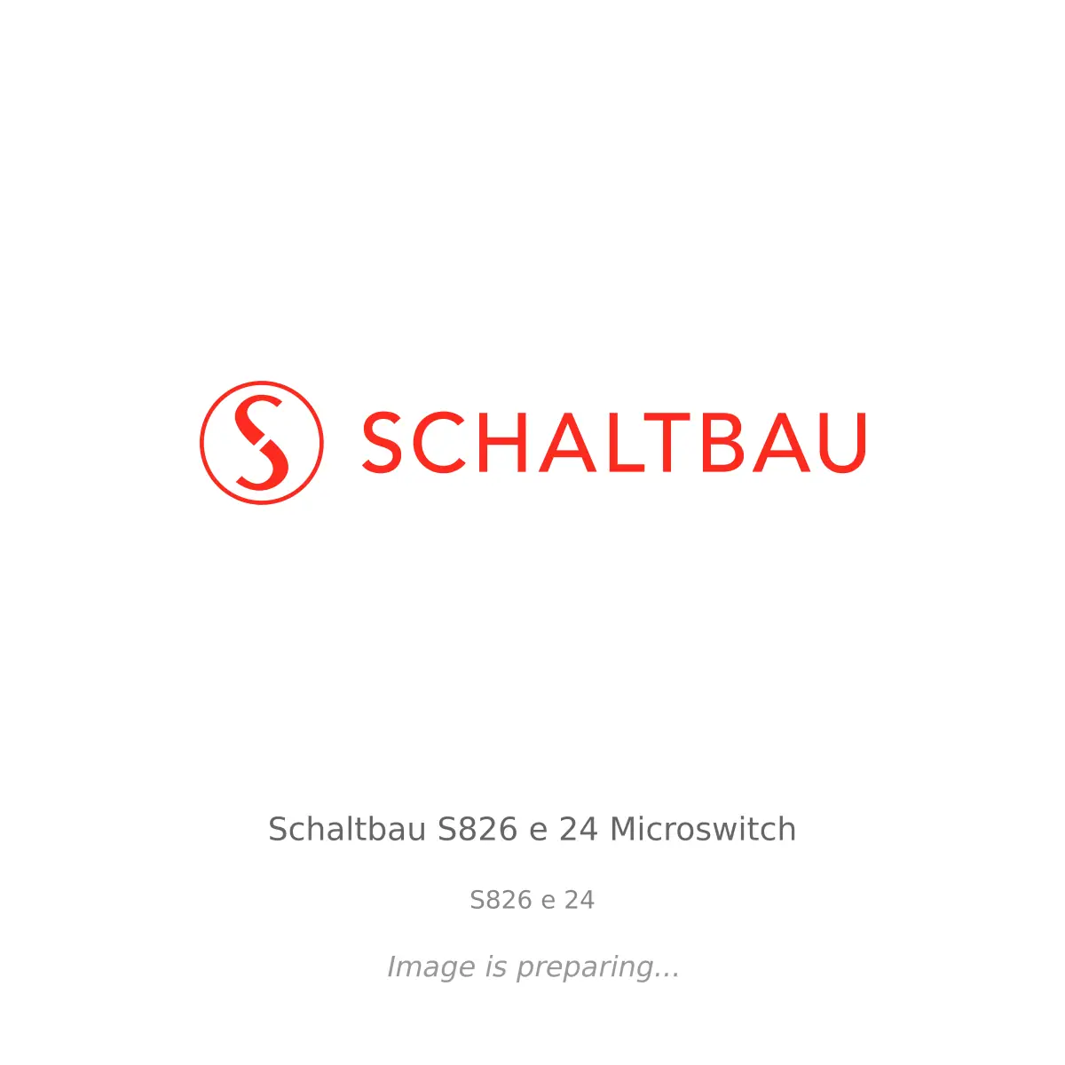 Schaltbau Schaltbau S826 e 24 Microswitch - S826 e 24