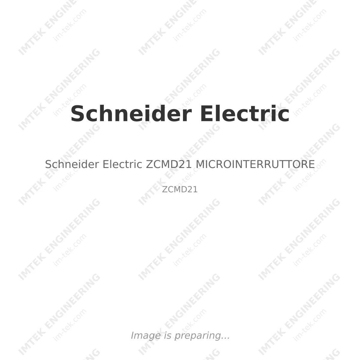 Schneider Electric Schneider Electric ZCMD21 MICROINTERRUTTORE - ZCMD21