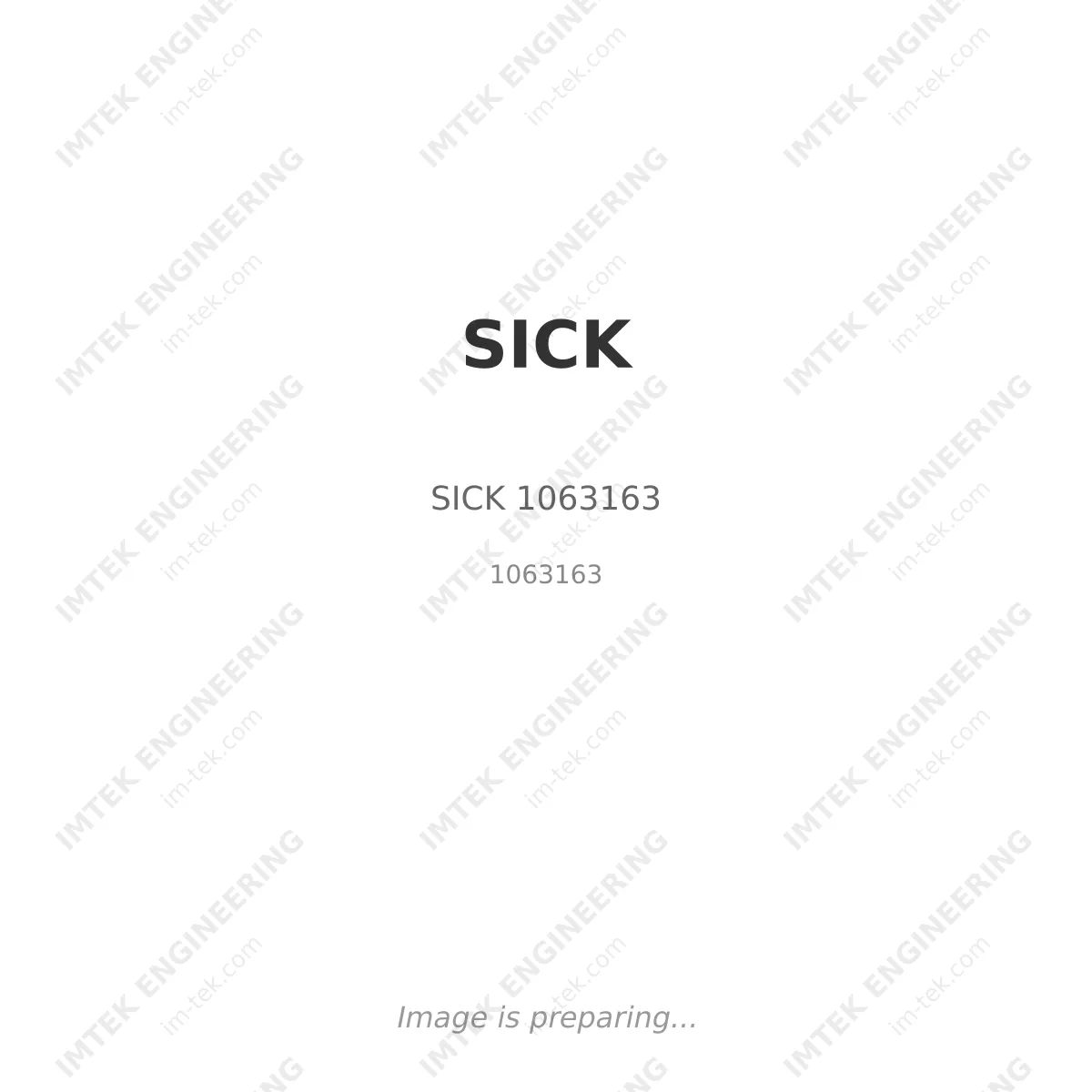 SICK SICK 1063163 - 1063163