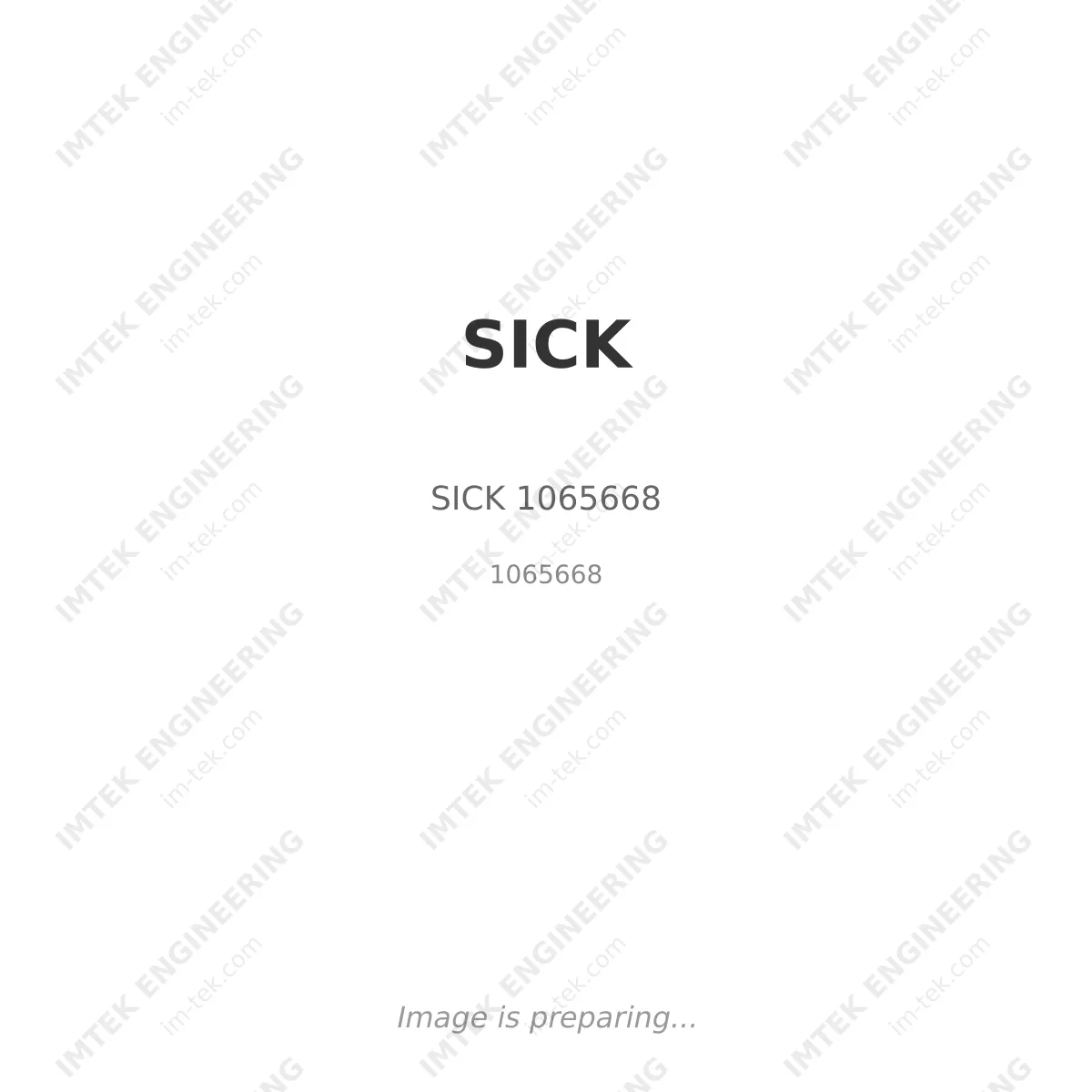 SICK SICK 1065668 - 1065668