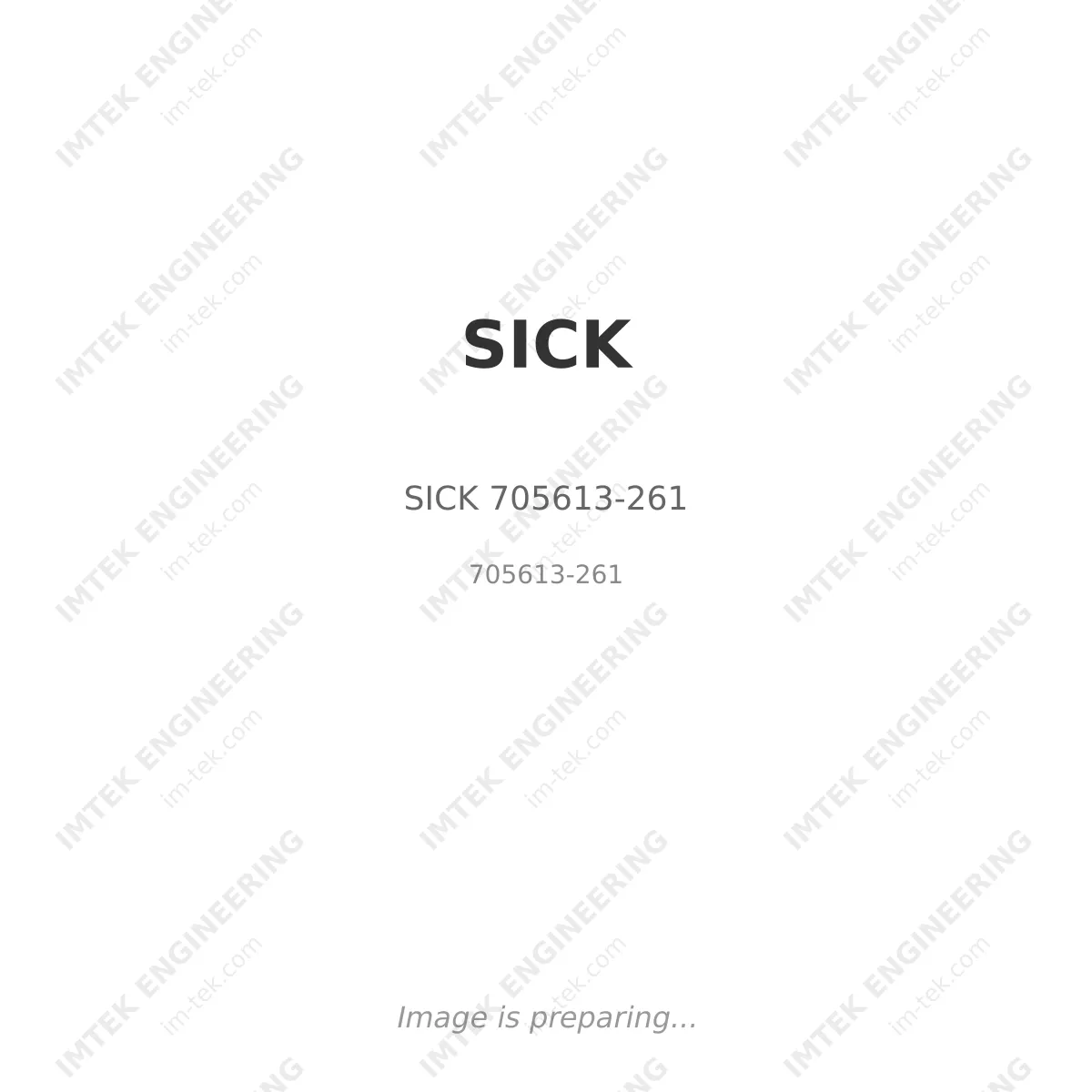 SICK SICK 705613-261 - 705613-261