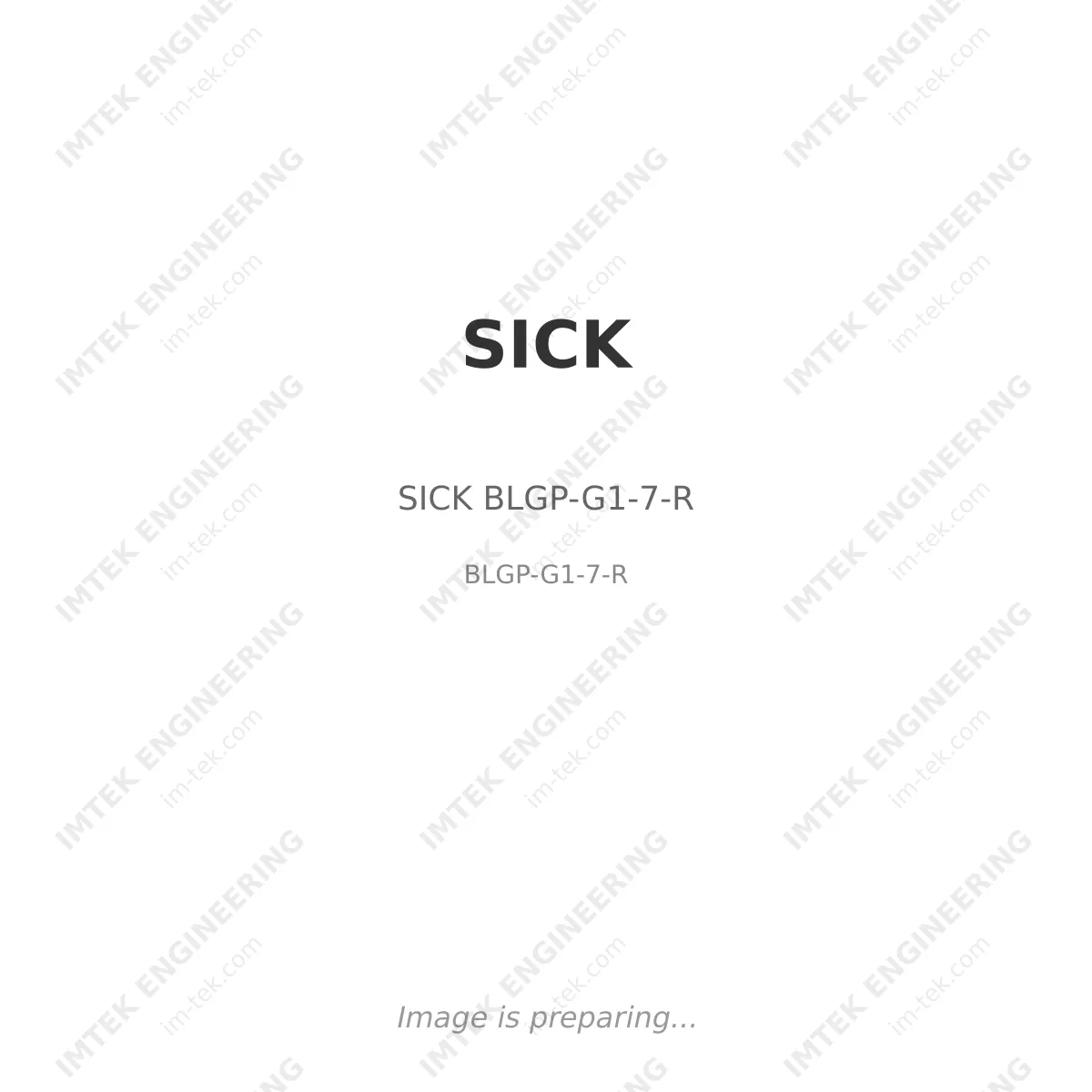 SICK SICK BLGP-G1-7-R - BLGP-G1-7-R