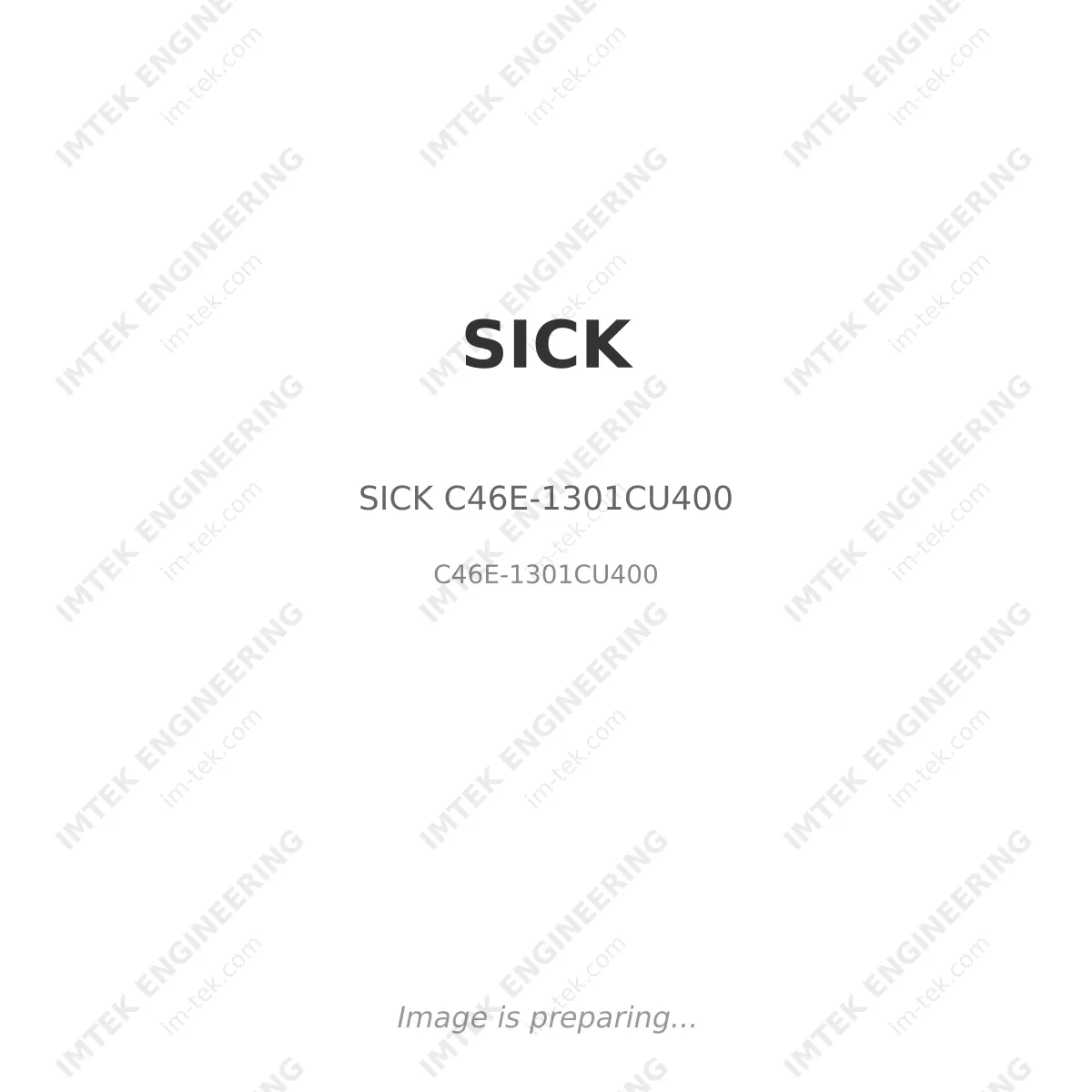 SICK SICK C46E-1301CU400 - C46E-1301CU400