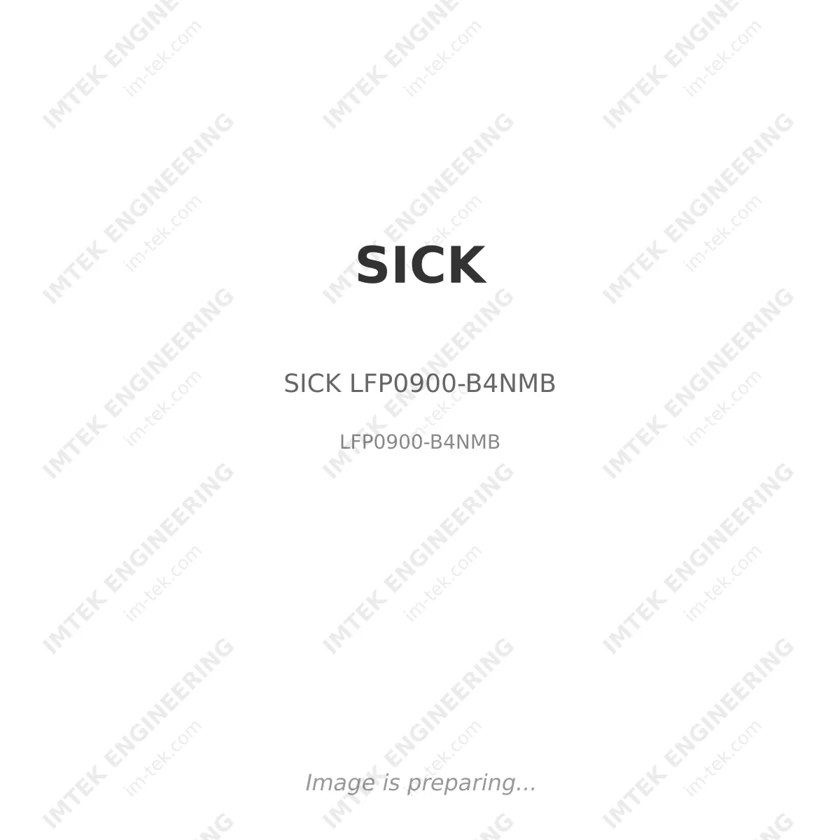 SICK SICK LFP0900-B4NMB - LFP0900-B4NMB