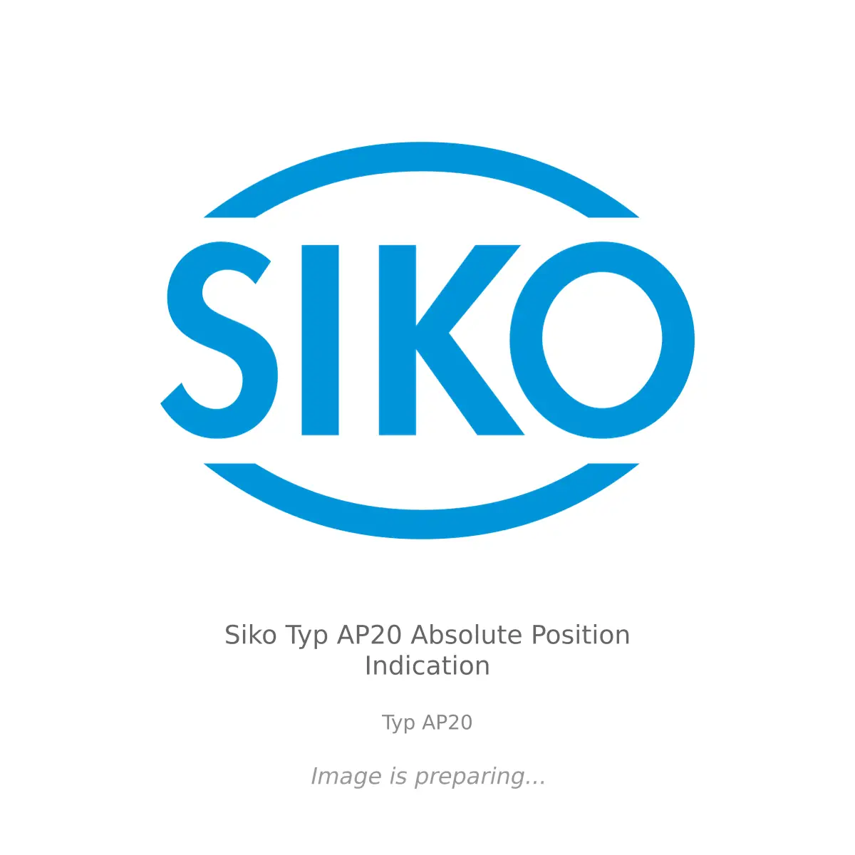 Siko Siko Typ AP20 Absolute Position Indication - Typ AP20