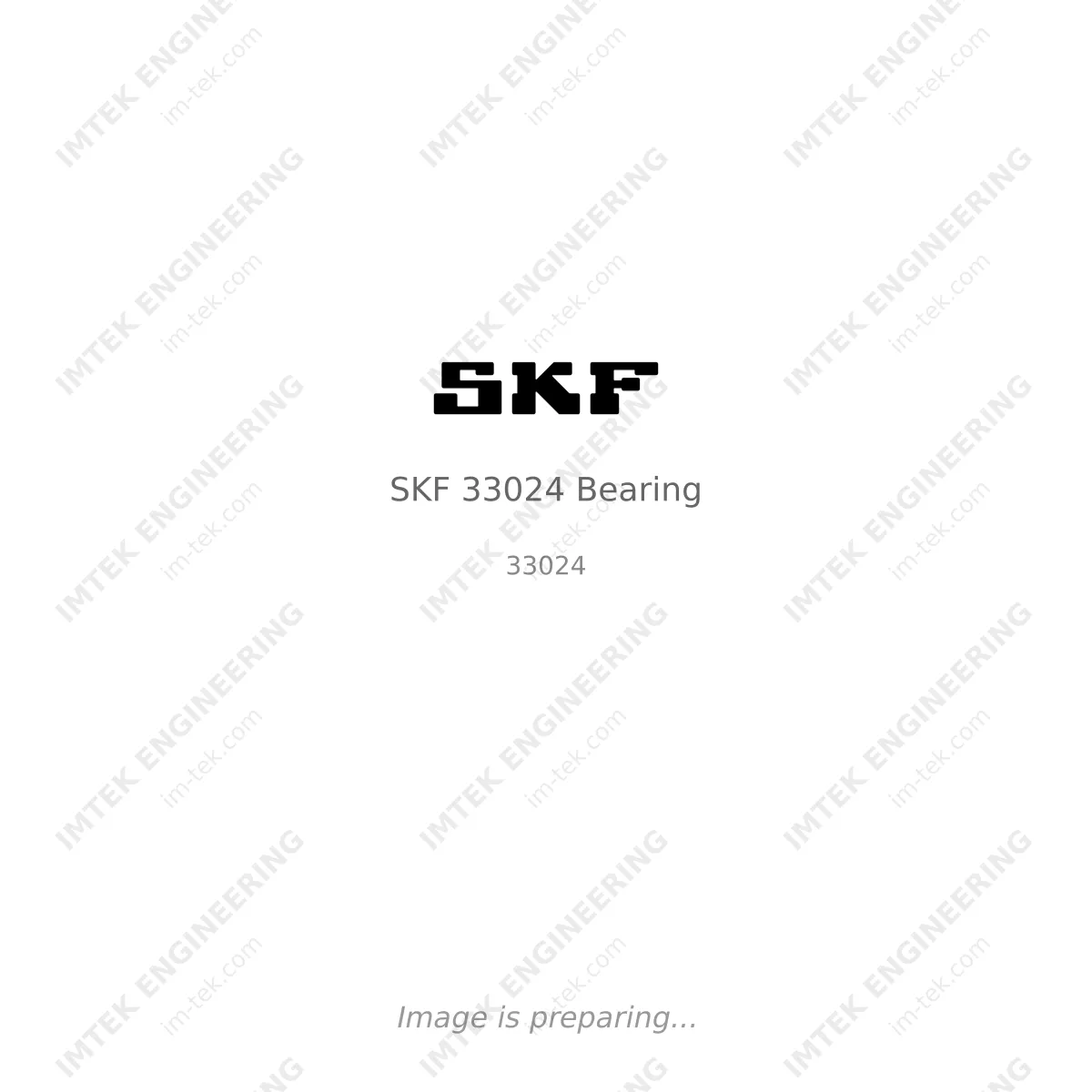 SKF SKF 33024 Bearing - 33024