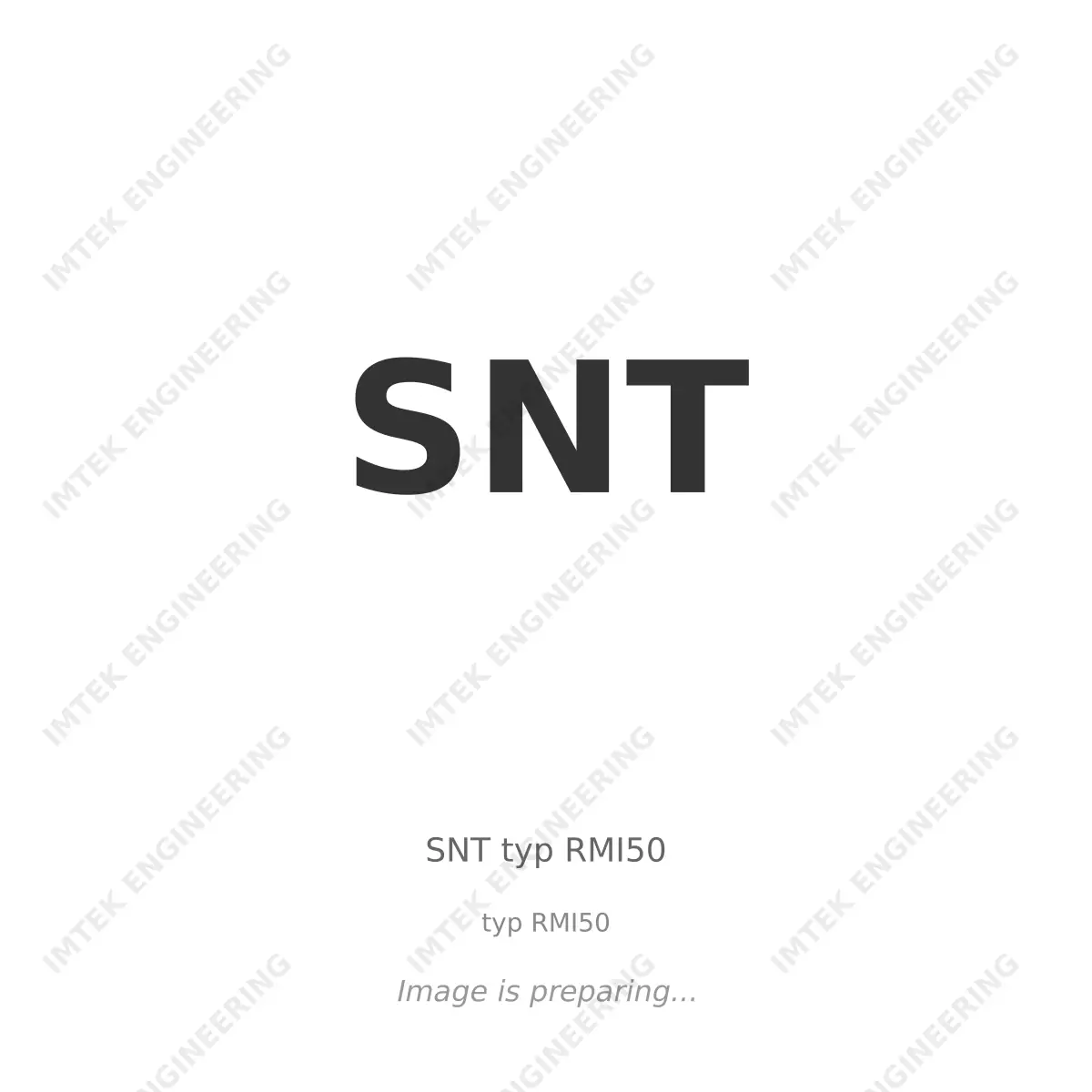 SNT SNT typ RMI50 - typ RMI50