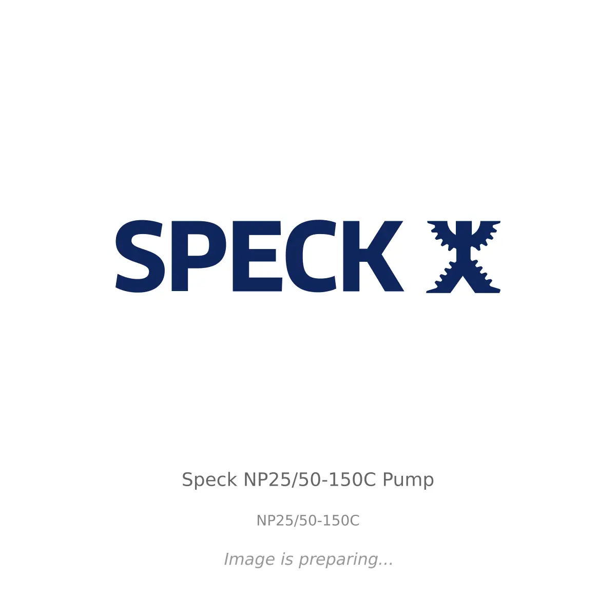 Speck Speck NP25/50-150C Pump - NP25/50-150C