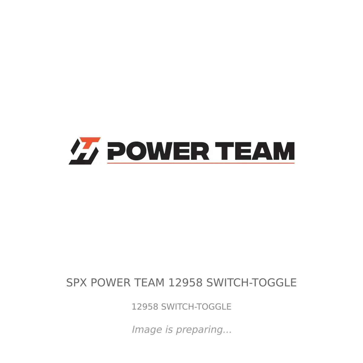 SPX POWER TEAM SPX POWER TEAM 12958 SWITCH-TOGGLE - 12958 SWITCH-TOGGLE