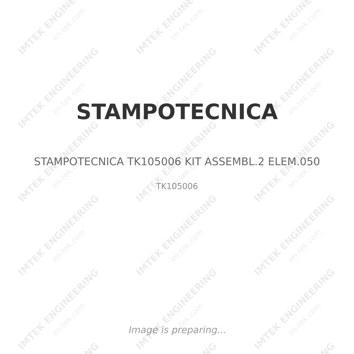 STAMPOTECNICA STAMPOTECNICA TK105006 KIT ASSEMBL.2 ELEM.050 - TK105006