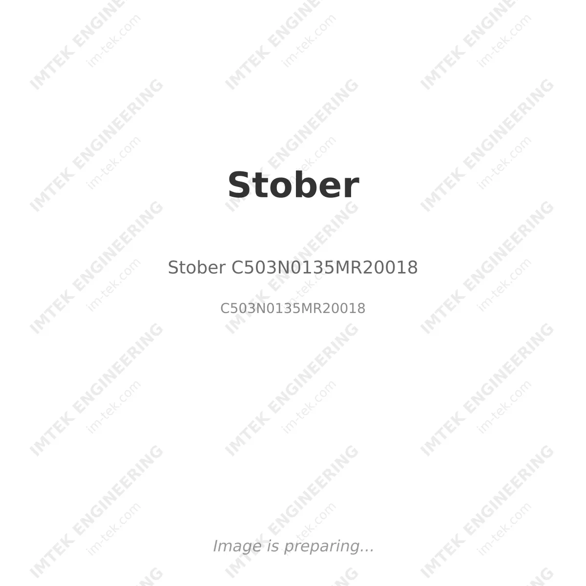 Stober Stober C503N0135MR20018 - C503N0135MR20018