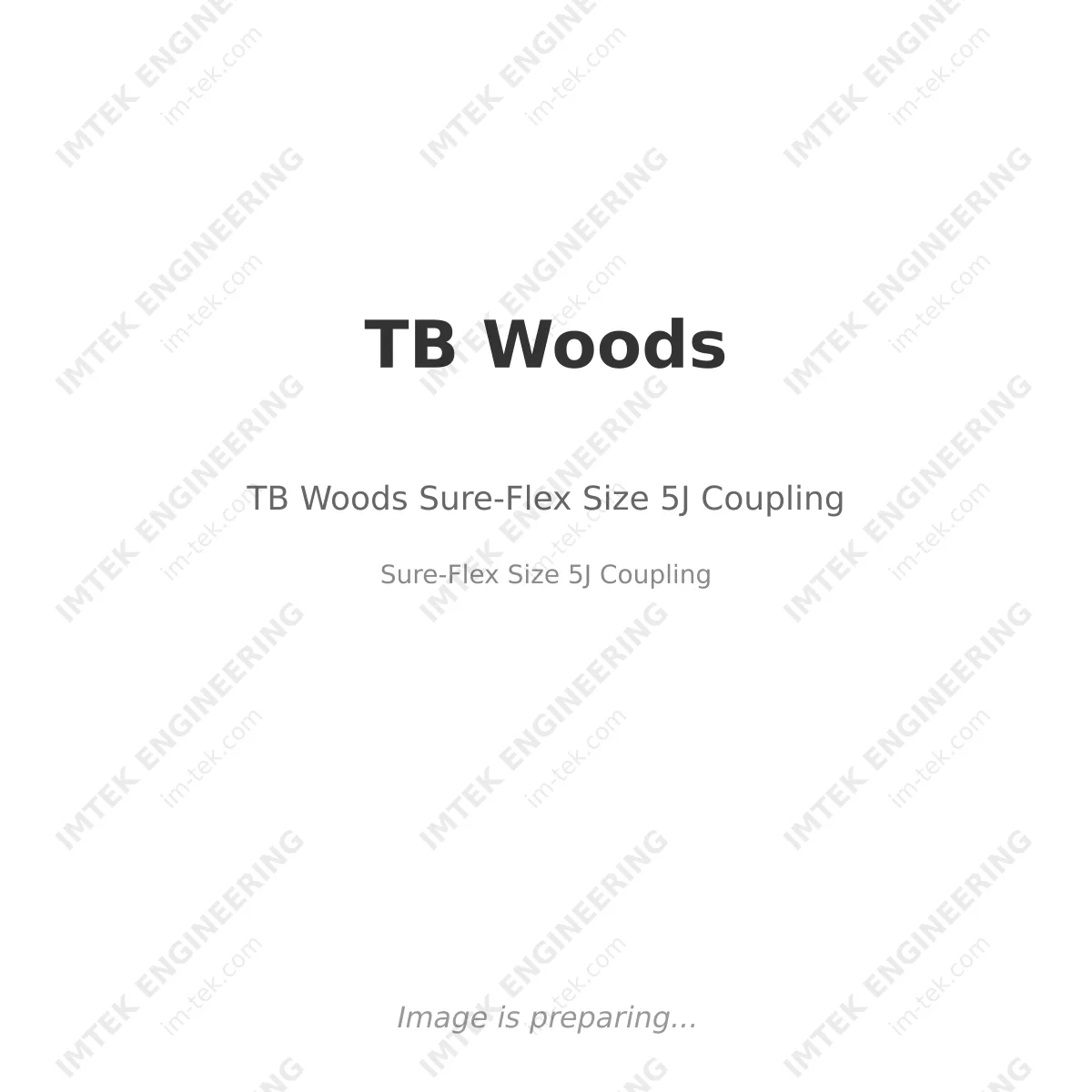 TB Woods TB Woods Sure-Flex Size 5J Coupling - Sure-Flex Size 5J Coupling