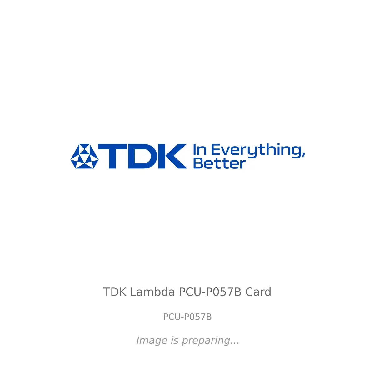 TDK Lambda TDK Lambda PCU-P057B Card - PCU-P057B