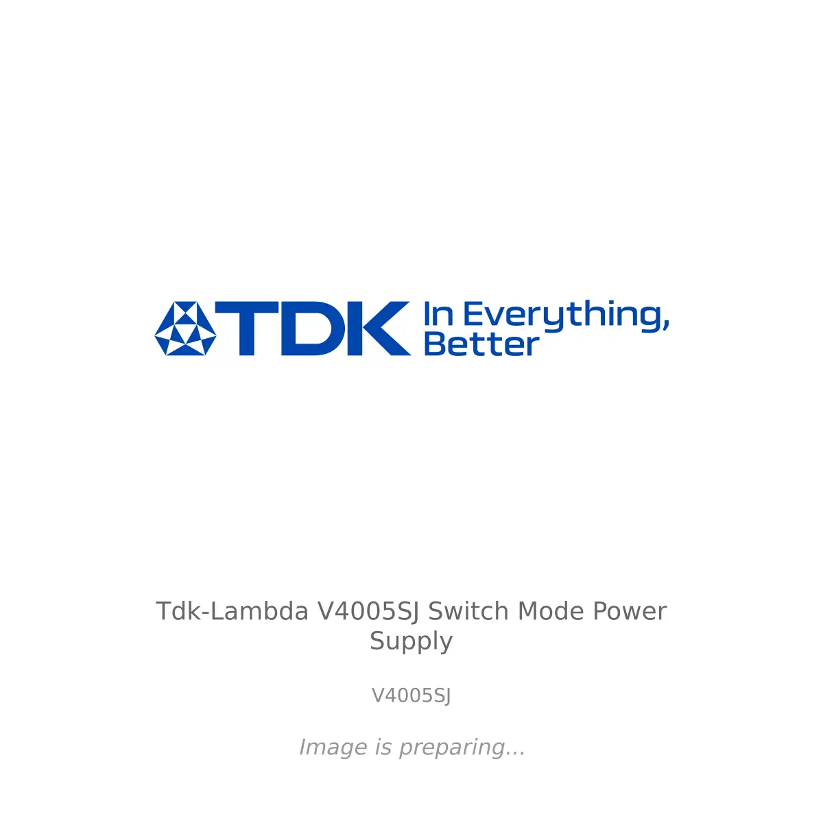 TDK Lambda - Tdk-Lambda V4005SJ Switch Mode Power Supply TDK Lambda Tdk-Lambda V4005SJ Switch Mode Power Supply - V4005SJ